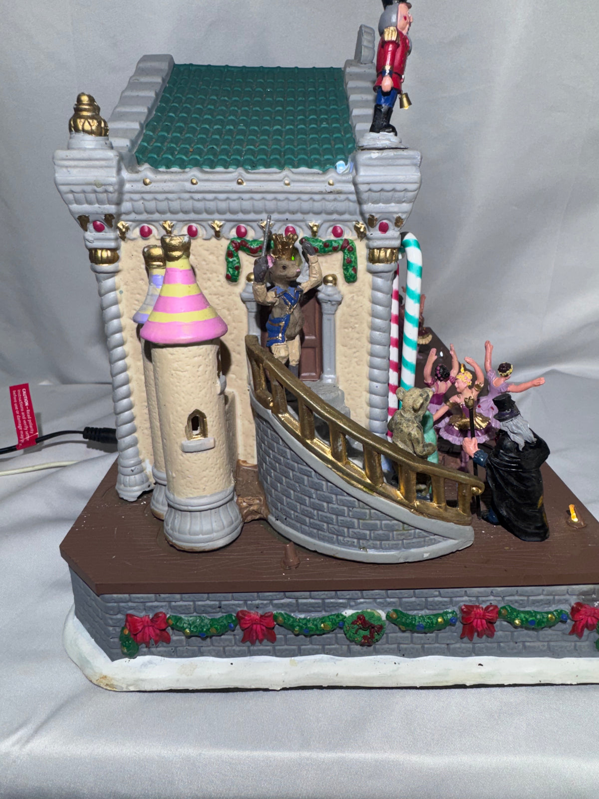 Lemax Nutcracker Suite Christmas Village – 2010 – Lighted & Musical – AS IS / Parts or Repair