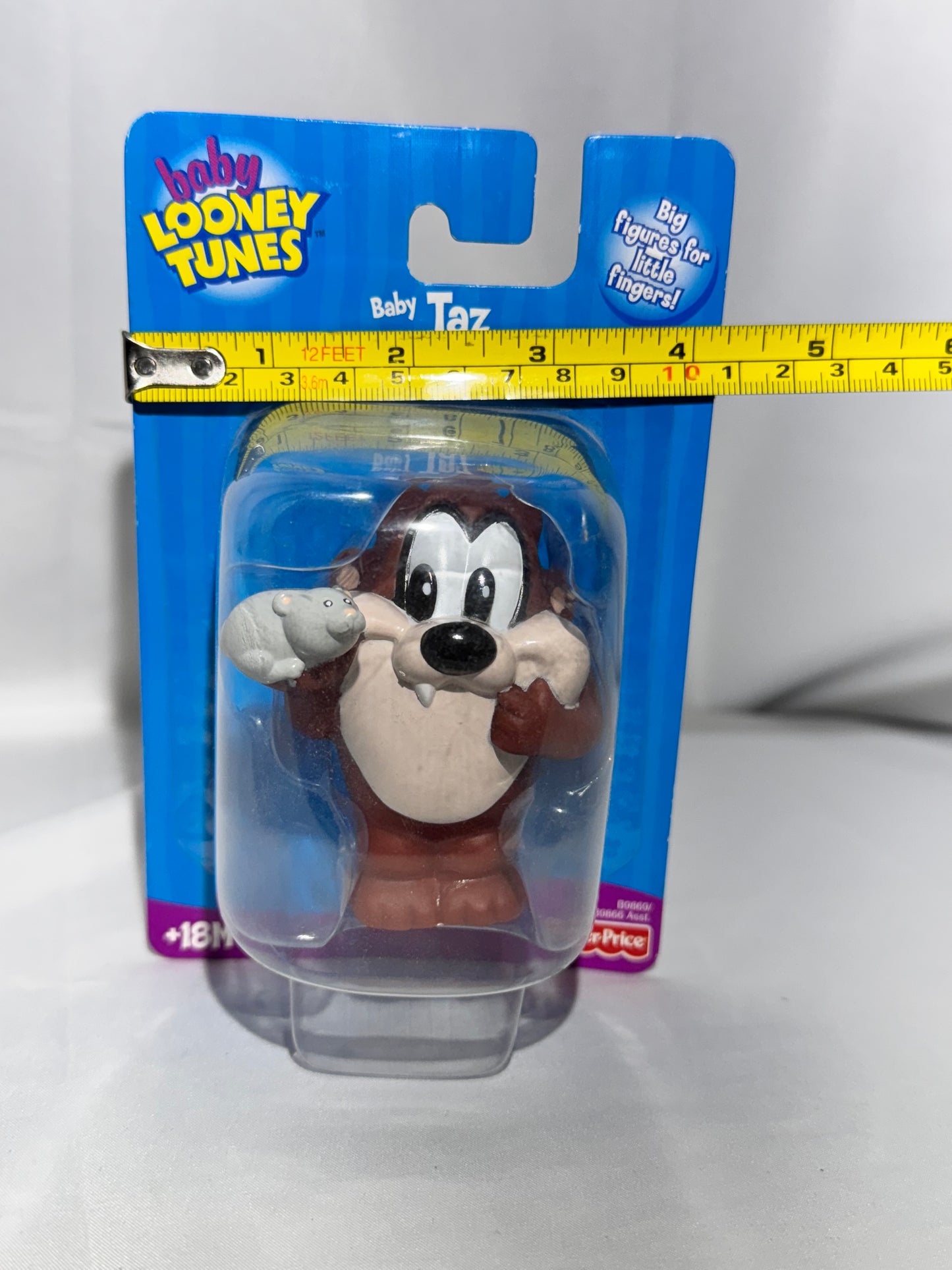 Fisher-Price Baby Taz Figure – Baby Looney Tunes (2003 Mattel) – In Original Packaging