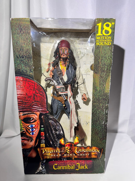 Disney Pirates of the Caribbean – Dead Man’s Chest Cannibal Jack Action Figure (18”)