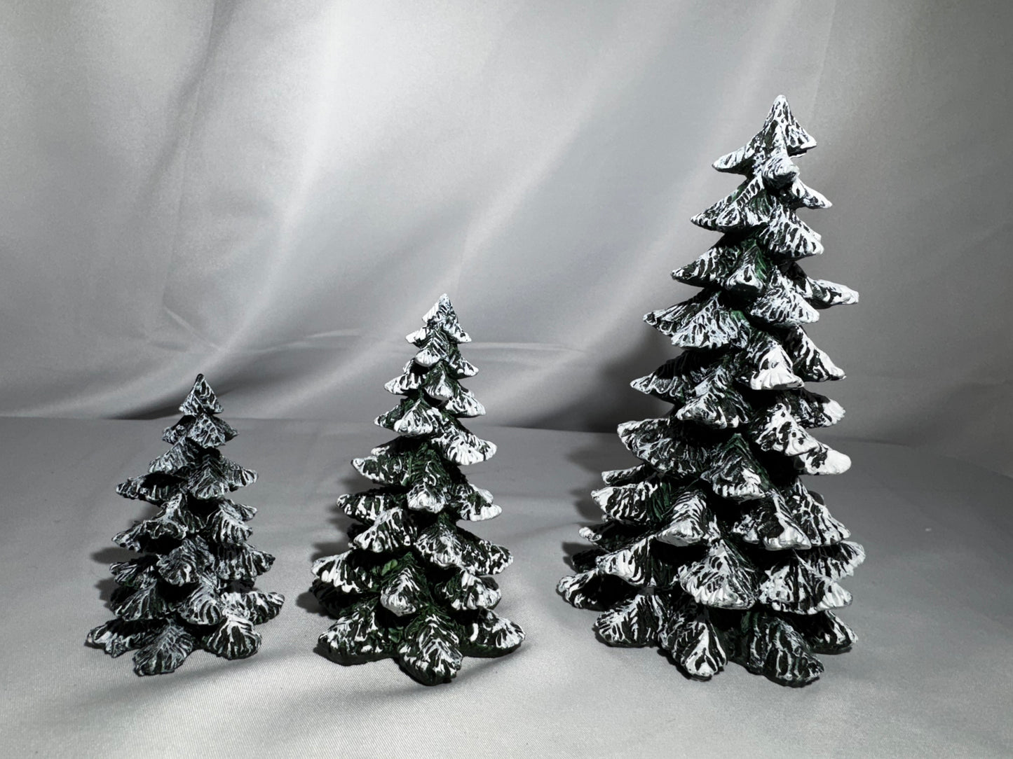 Department 56 Village Evergreen Trees Set of 3 #5205-1
