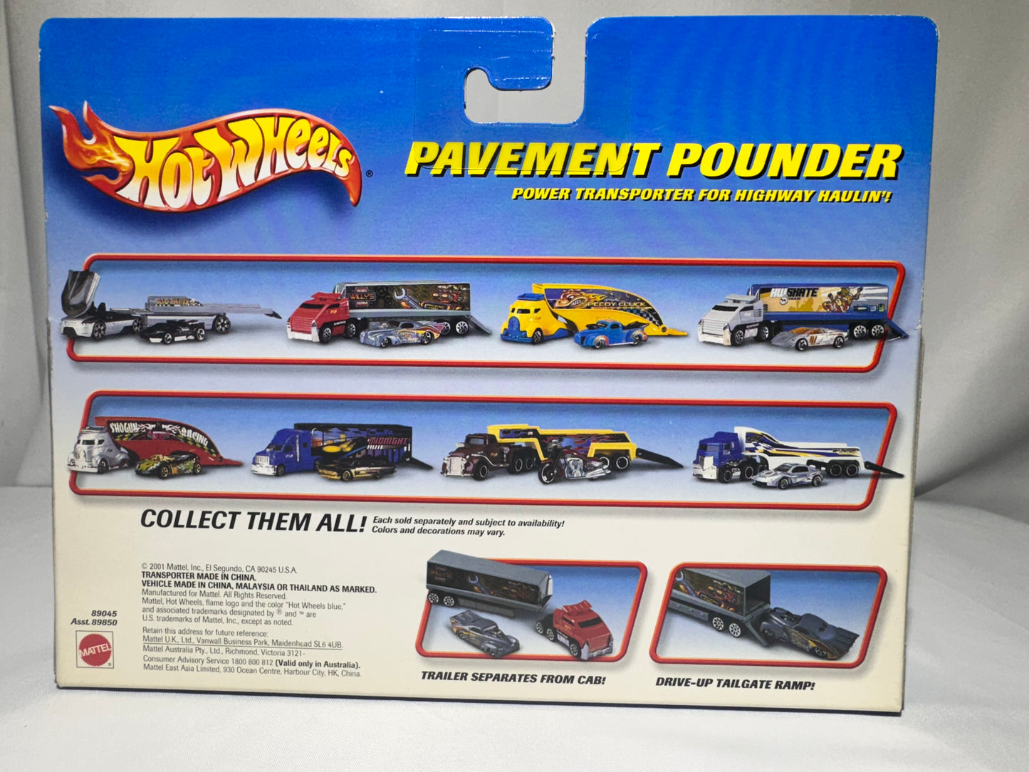 Hot Wheels Pavement Pounder – World’s Fastest Chicken Delivery (2001 Mattel)