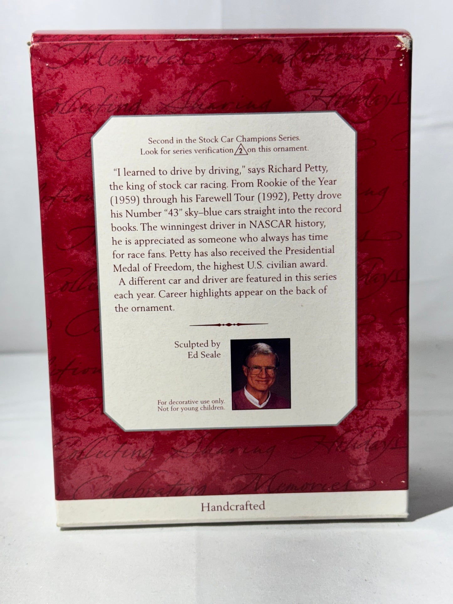 Richard Petty #43 Keepsake Ornament – NASCAR Legend – with Trading Card – Collector’s Series