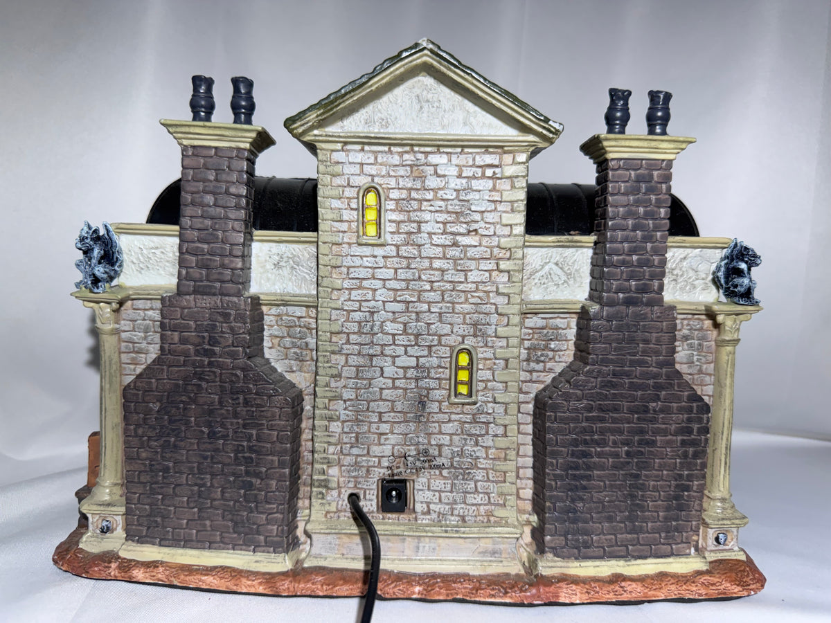 Lemax Spooky Town Rest in Pieces Mausoleum #55233 – Retired 2005 – For Parts/Display