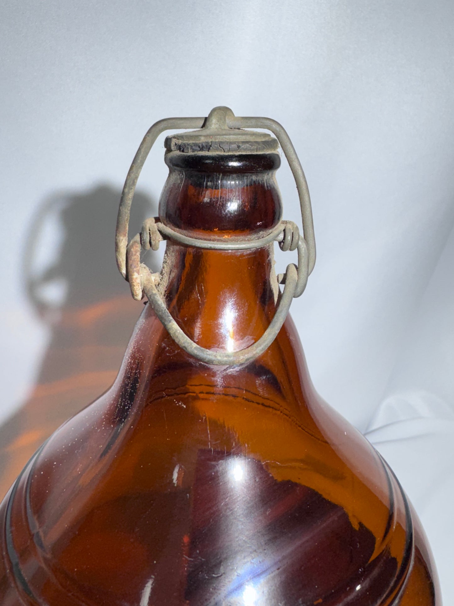 Vintage Bohemian Club All Malt Beer Bottle – Half-Gallon Amber Glass – Spokane, Washington