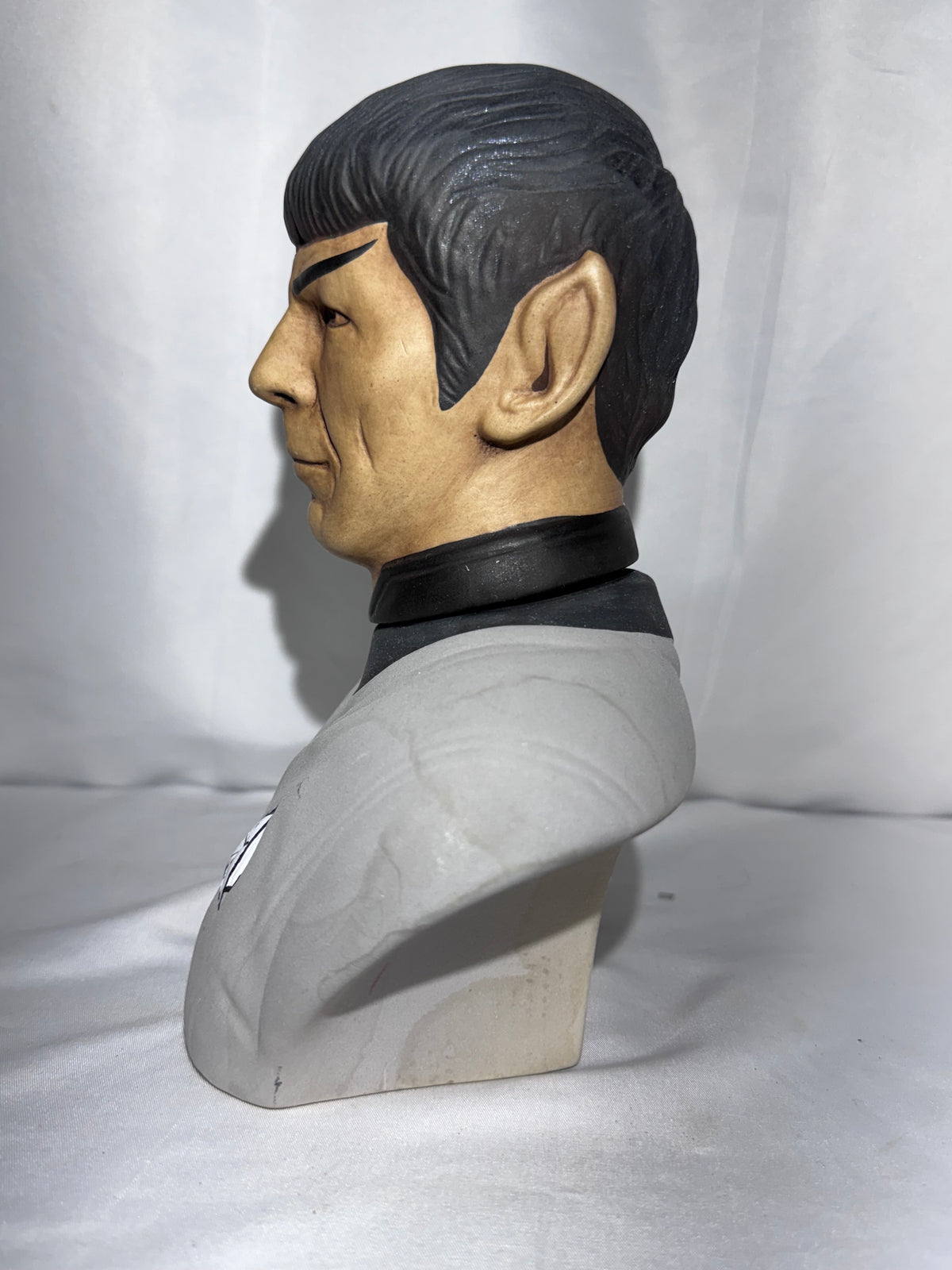 1979 Star Trek Mr. Spock Ceramic Liquor Decanter – Grenadier Spirits – Original Box