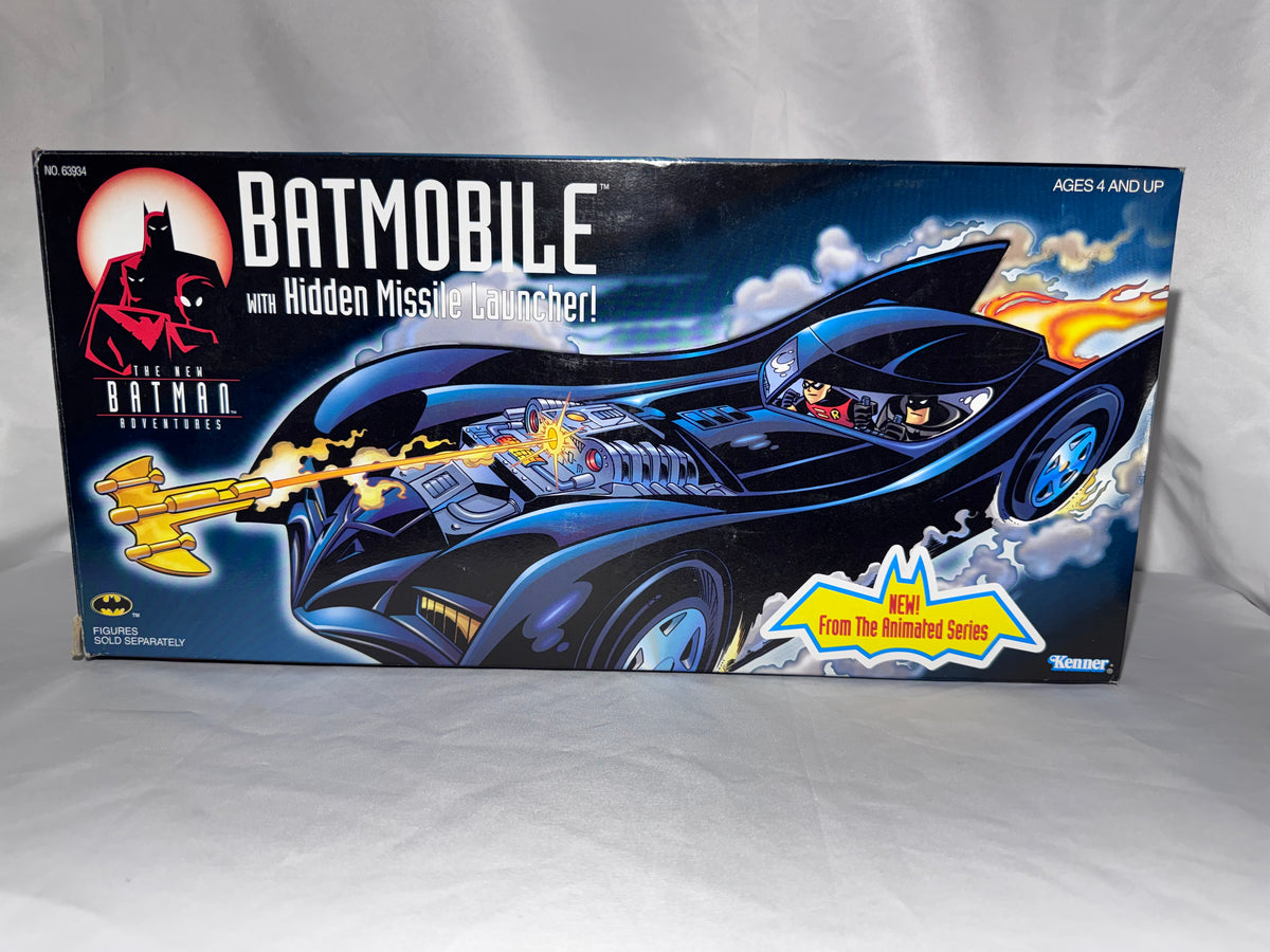 Vintage 1997 Kenner The New Batman Adventures Batmobile – Original Box