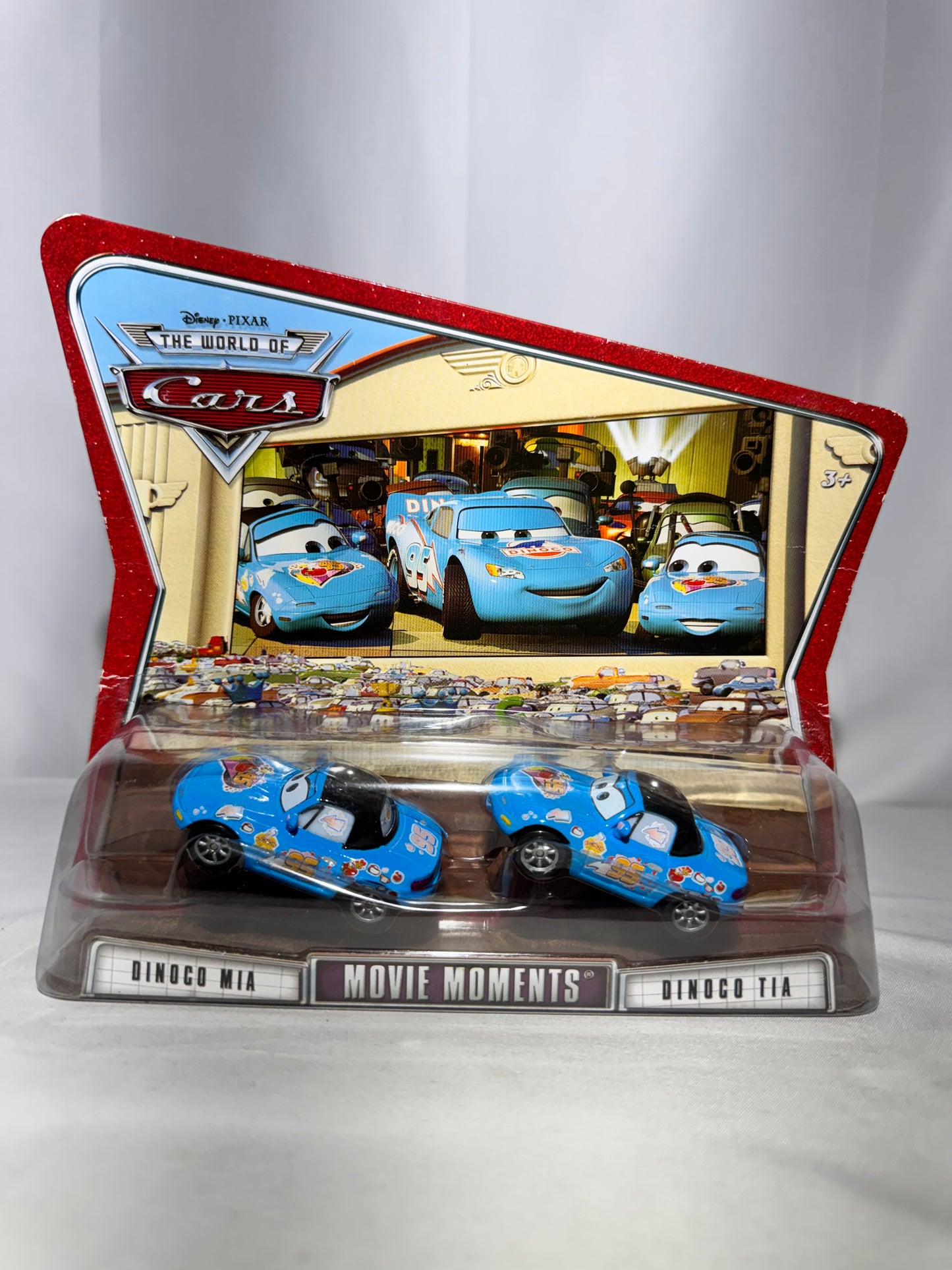 Disney Pixar Cars Movie Moments 2-Pack – Dinoco Mia & Dinoco Tia – Mattel Die-Cast