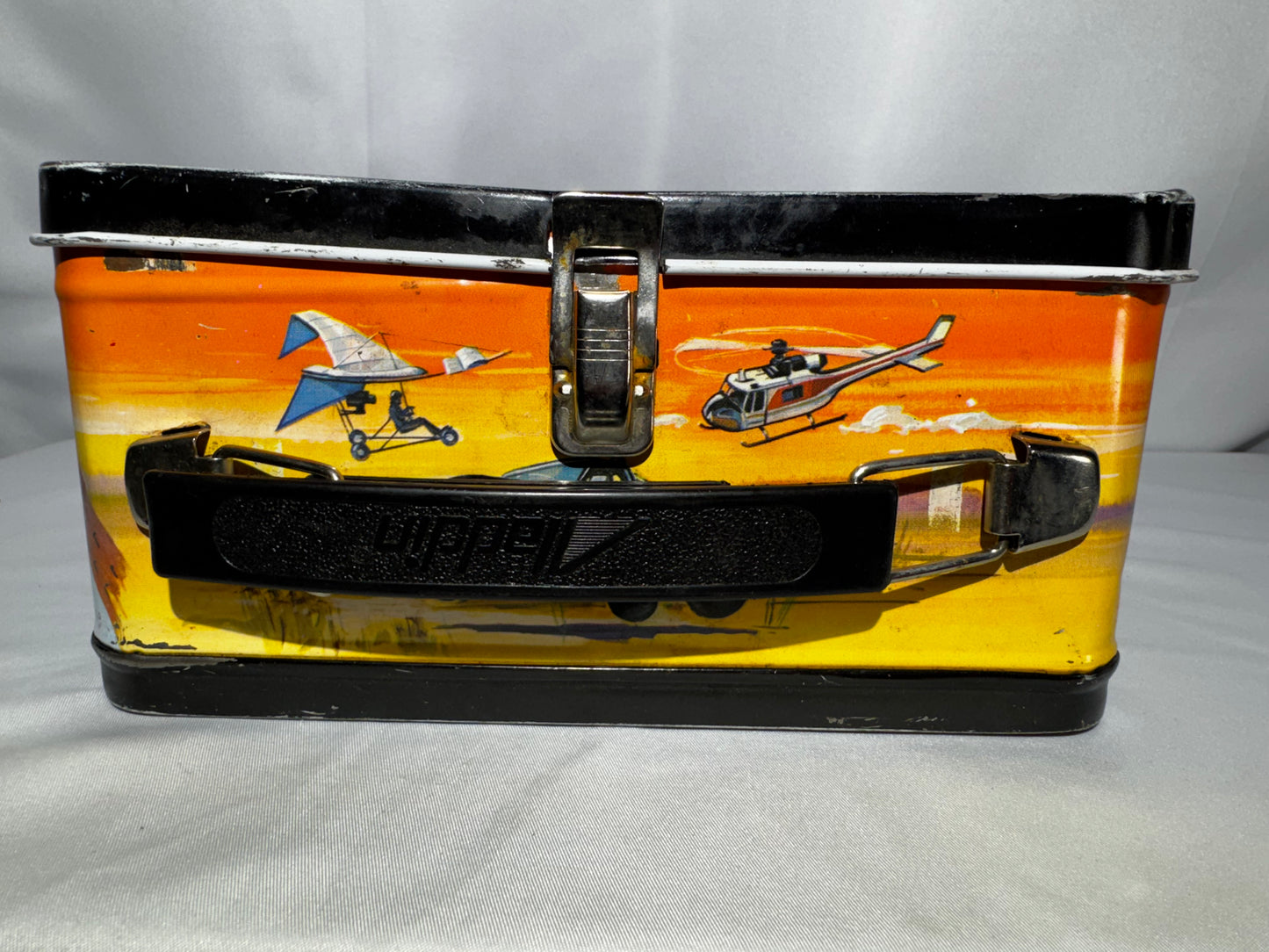 Vintage 1981 The Fall Guy Metal Lunch Box with Original Thermos – Aladdin Industries