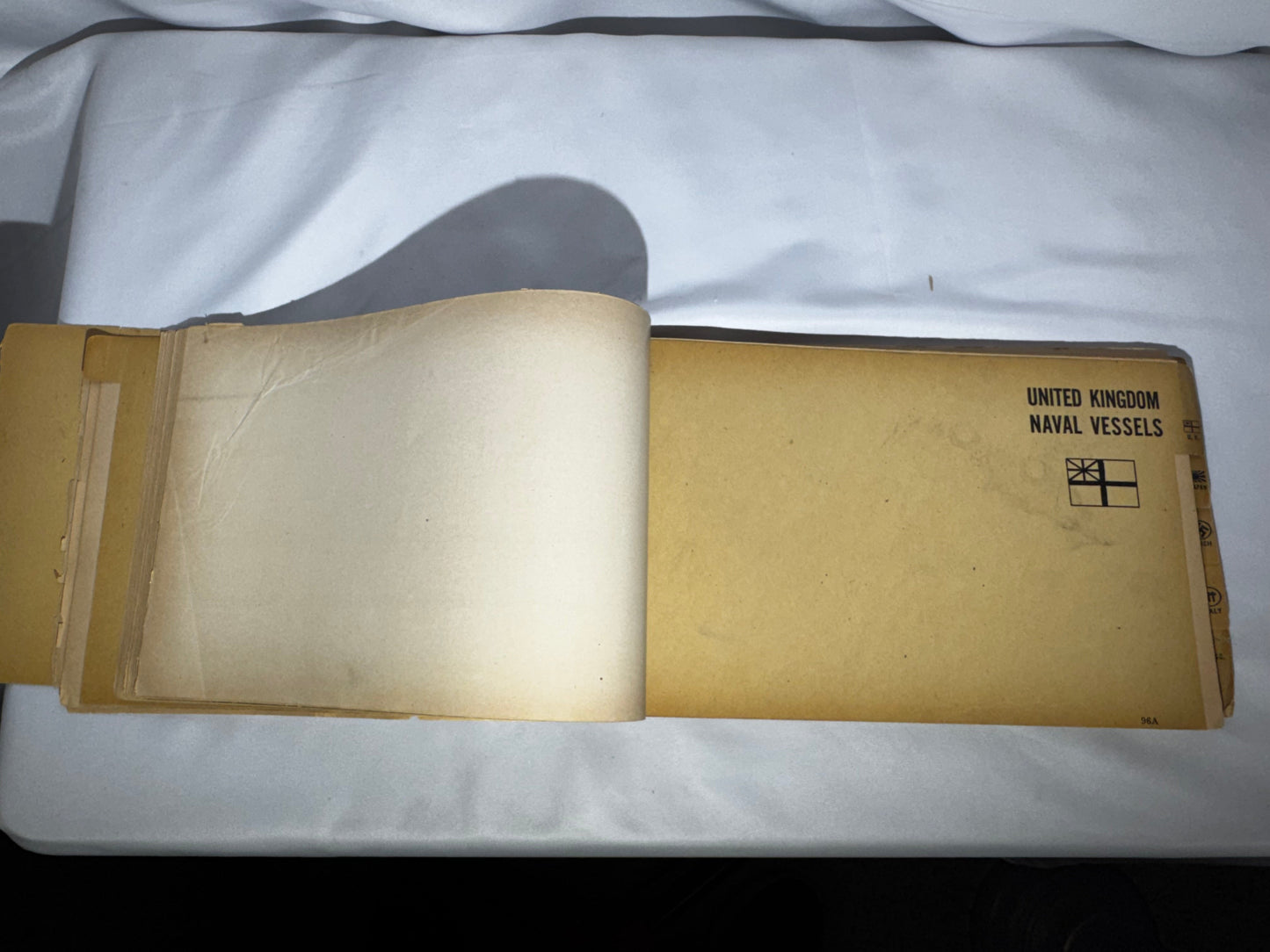 Vintage 1943 WWII Recognition Pictorial Manual of Naval Vessels War Dept Navy FM 30-50