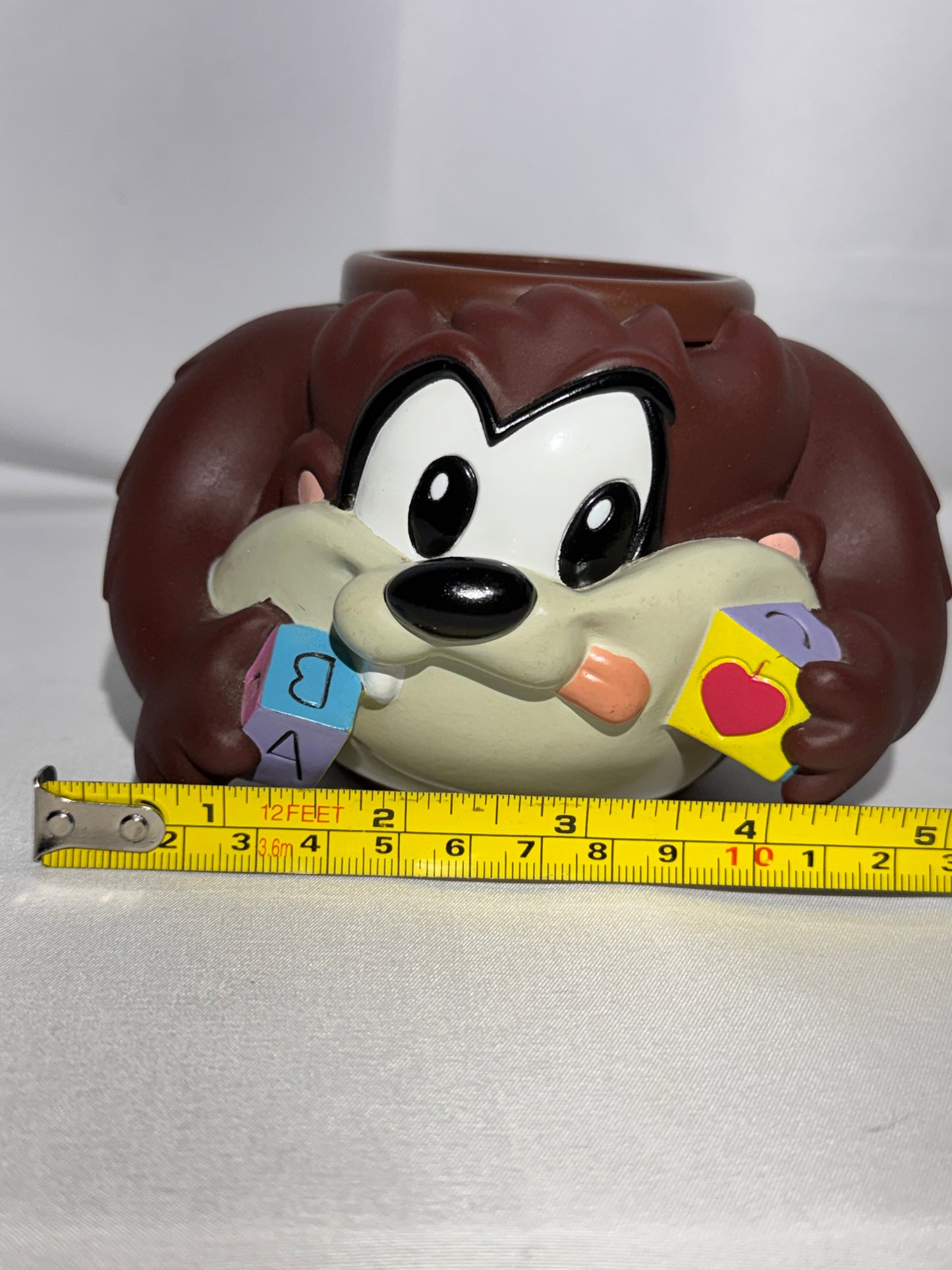 Rare 1998 Warner Bros. Baby Taz Cup – Looney Tunes / Six Flags