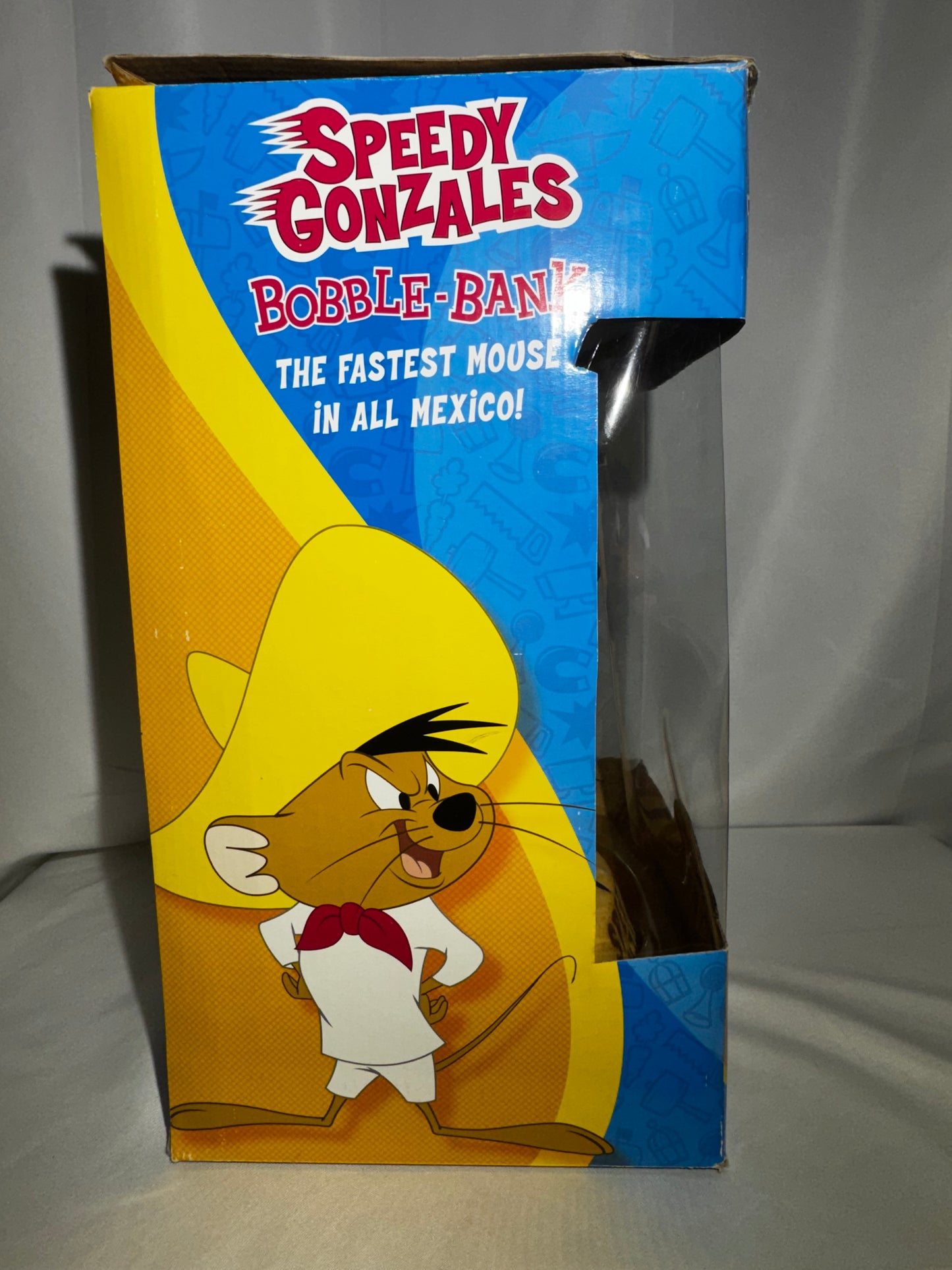 Funko Wacky Wobbler Bobble Bank Speedy Gonzales Looney Tunes WB w/ Original Box