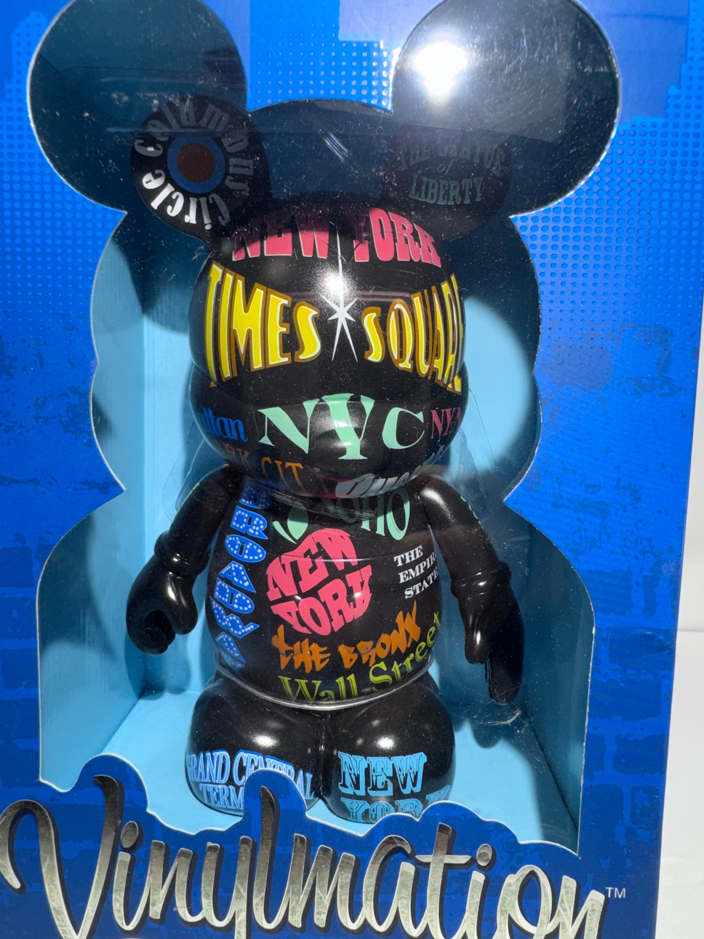 Disney Vinylmation New York Collection 9” Times Square Exclusive NYC Figure