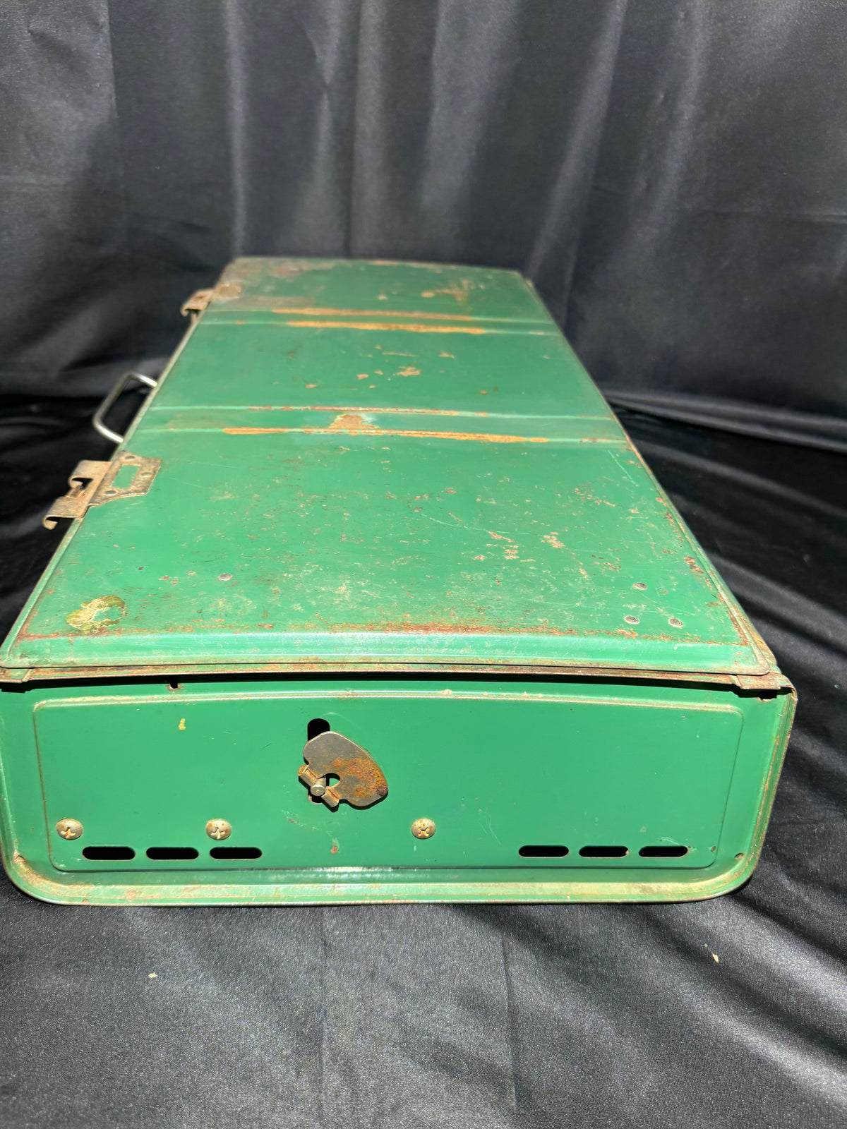 Vintage 1974 Coleman Model 426D Three-Burner Camp Stove - Untested