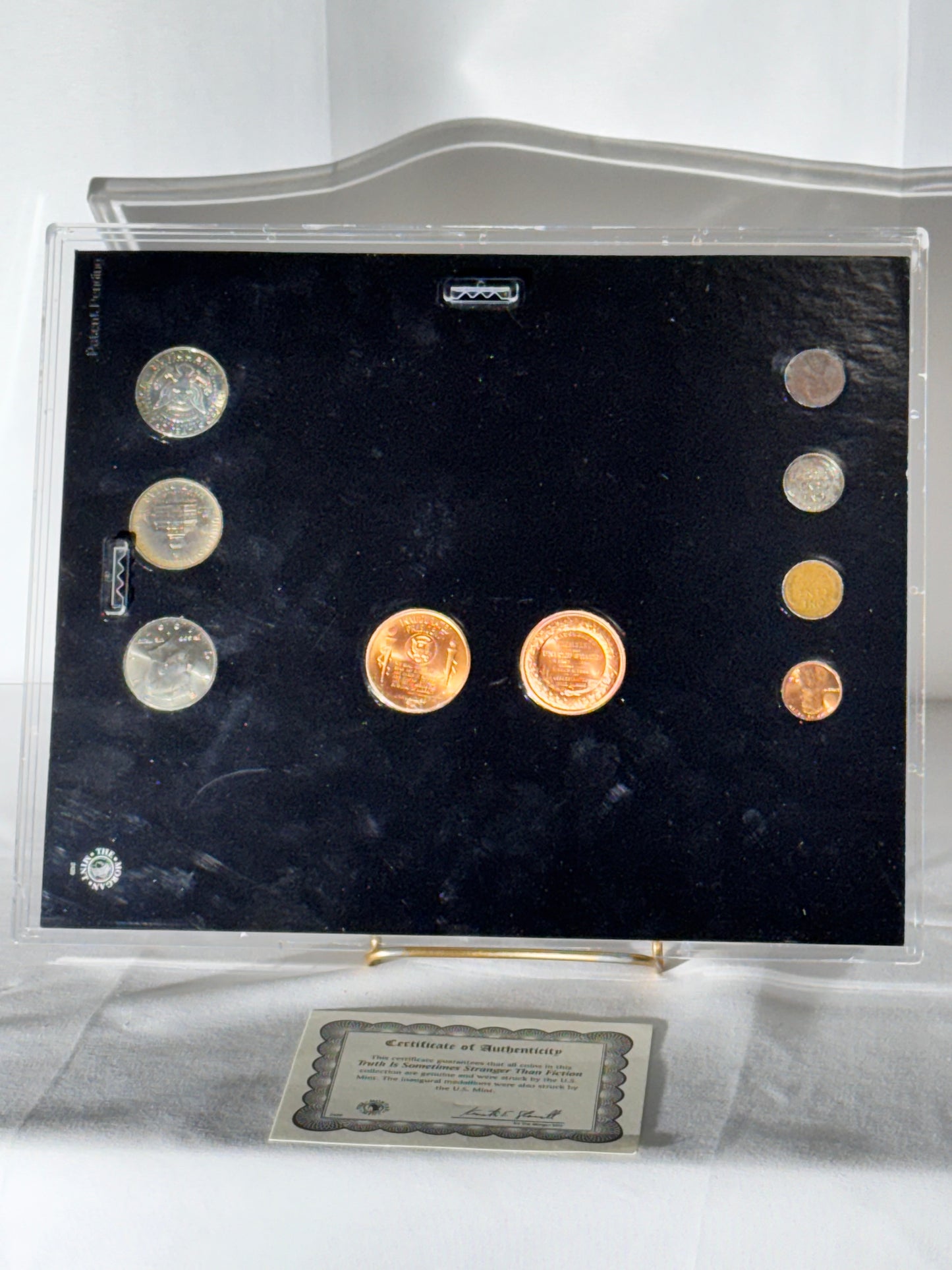 The Truth Is Sometimes Stranger Than Fiction – U.S. Mint Coin Collection with Certificate of Authenticity