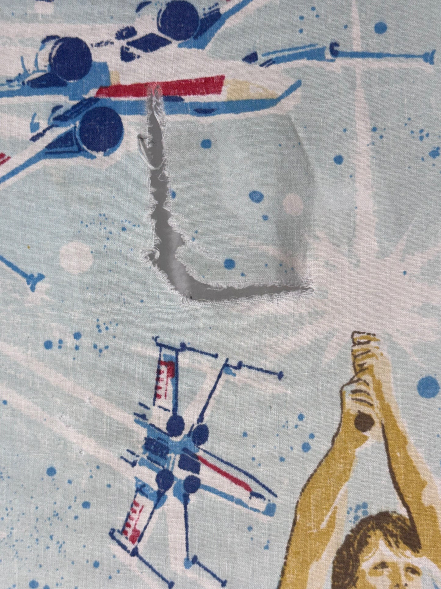 Vintage 1977–1980 Bibb Star Wars Bedding Collection – Sheets & Pillowcase