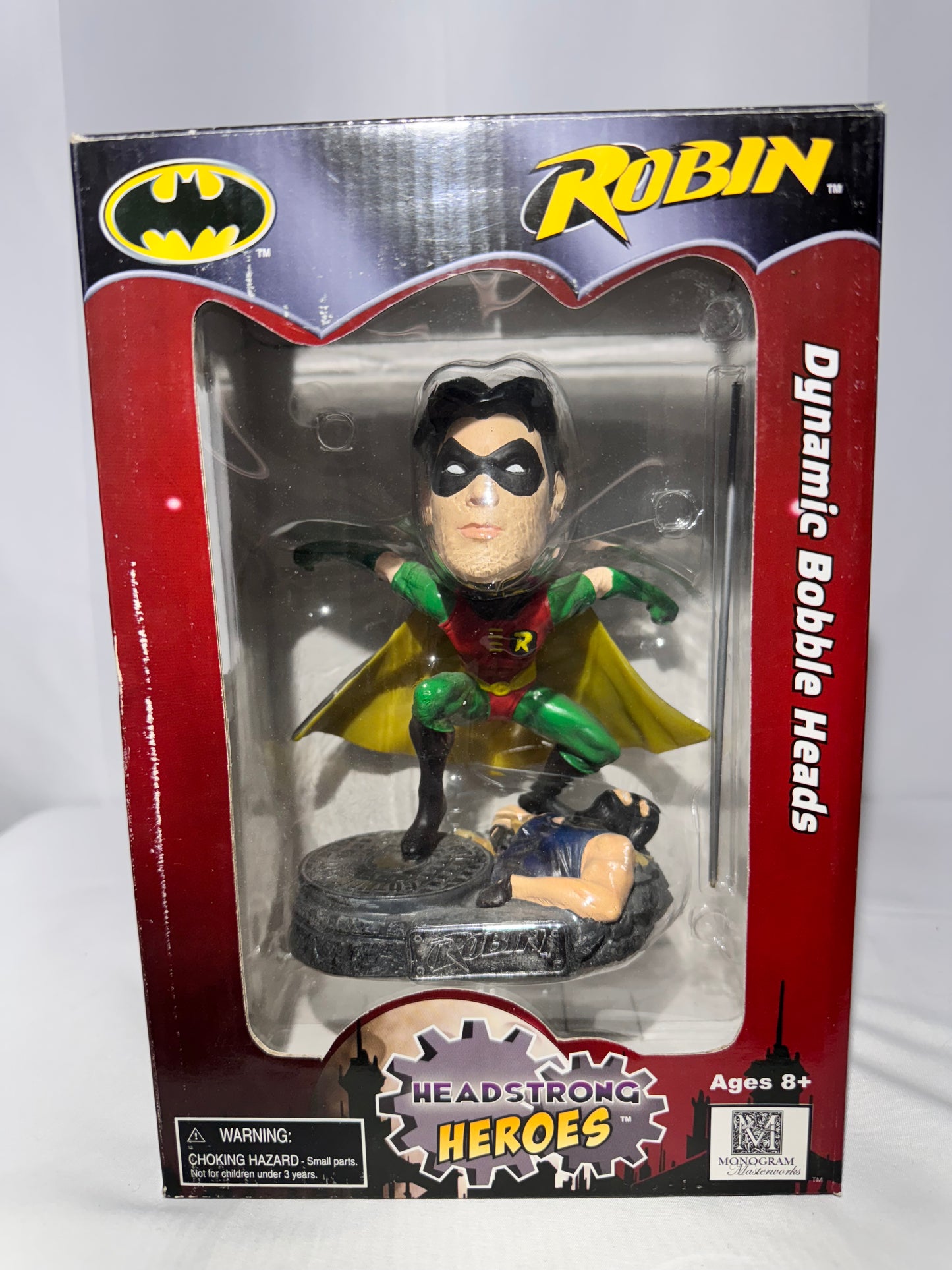 Dynamic Bobbleheads – Headstrong Heroes: Robin (Warner Bros. / DC Comics)
