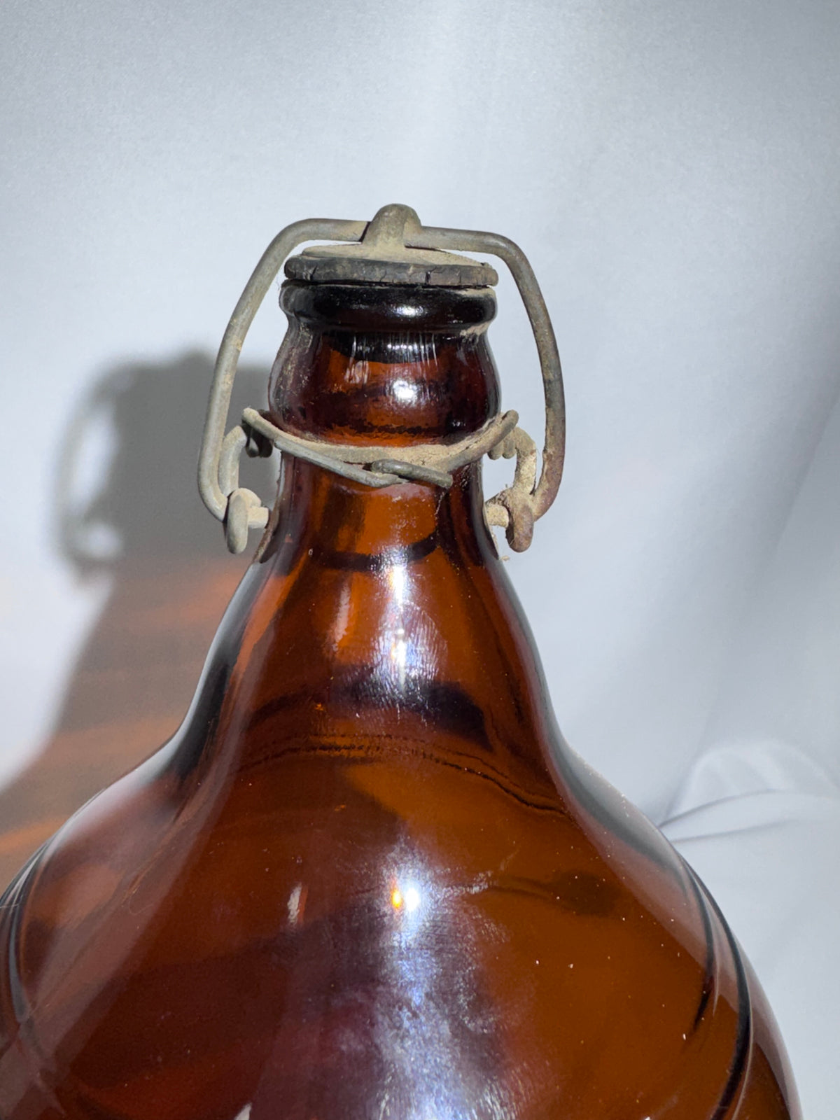 Vintage Bohemian Club All Malt Beer Bottle – Half-Gallon Amber Glass – Spokane, Washington