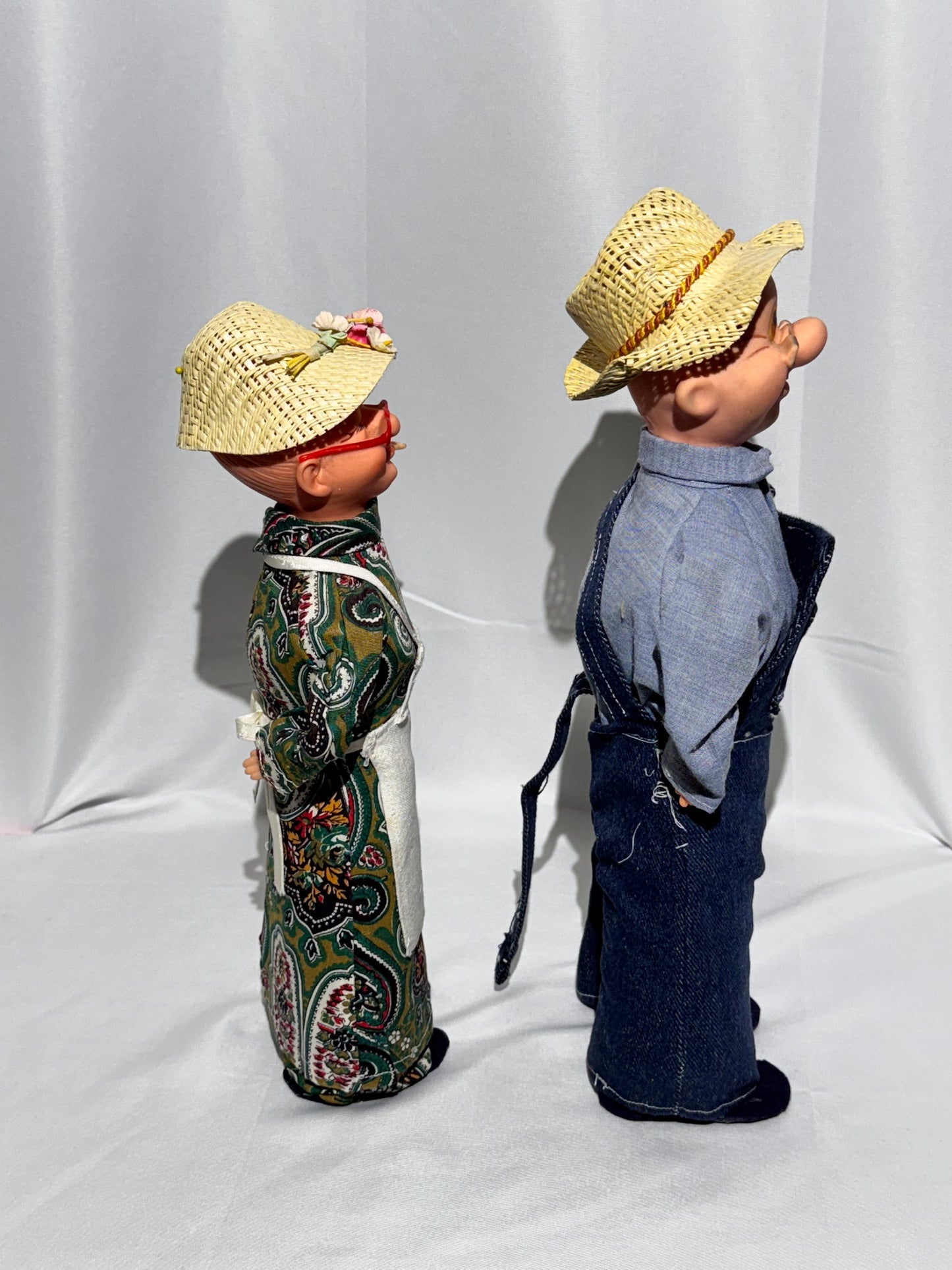 Vintage Granny & Grandpa Dish Soap Bottle Dolls – Country Farmer Style Collectibles