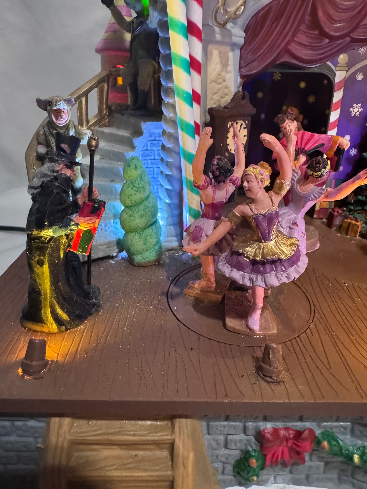 Lemax Nutcracker Suite Christmas Village – 2010 – Lighted & Musical – AS IS / Parts or Repair