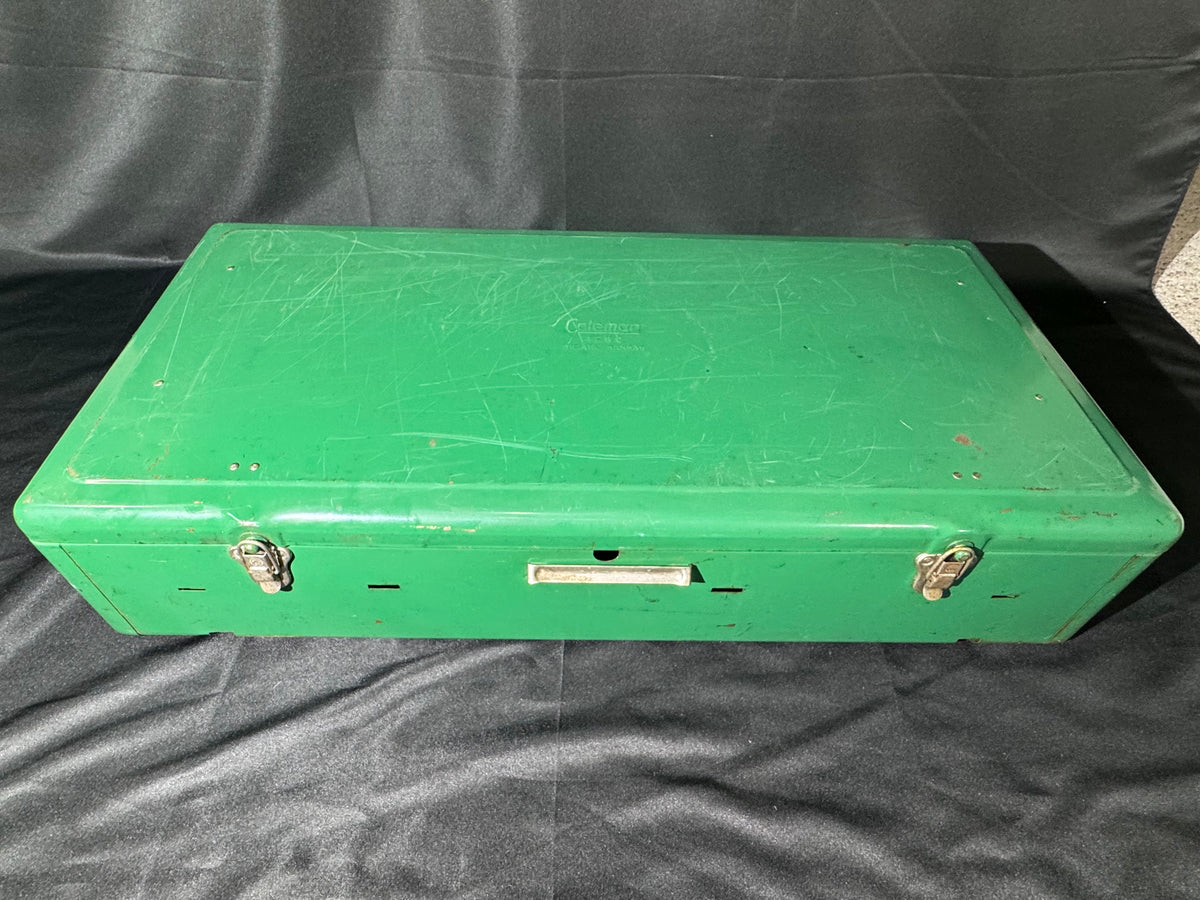 Vintage Coleman Model 426C 3-Burner Liquid Fuel Camp Stove – 1962–1964