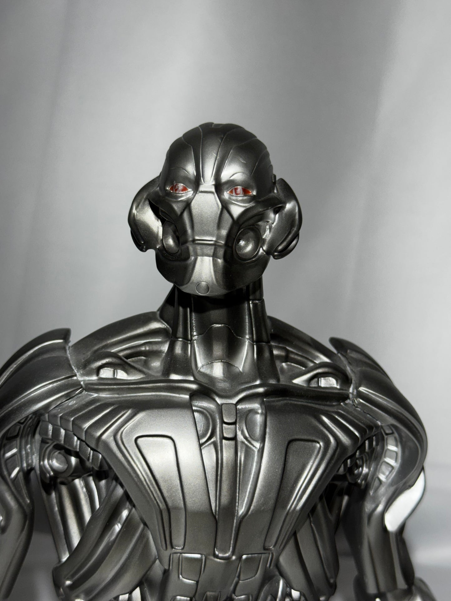 Monogram Marvel Avengers Age of Ultron Thanos Bust Bank Silver Finish Coin Bank 7.5”
