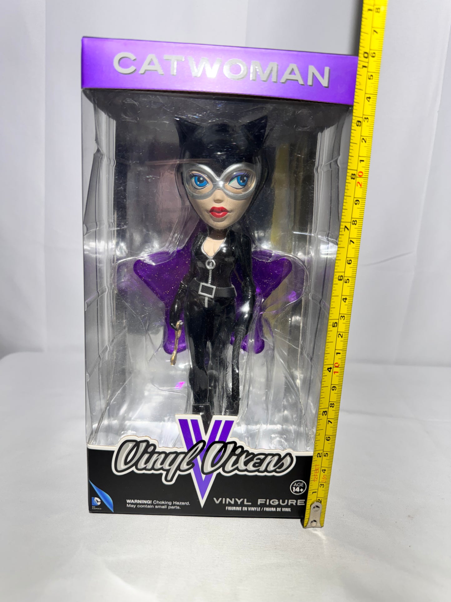 Vinyl Vixens Catwoman Figurine – DC Comics / Warner Bros – Original Box