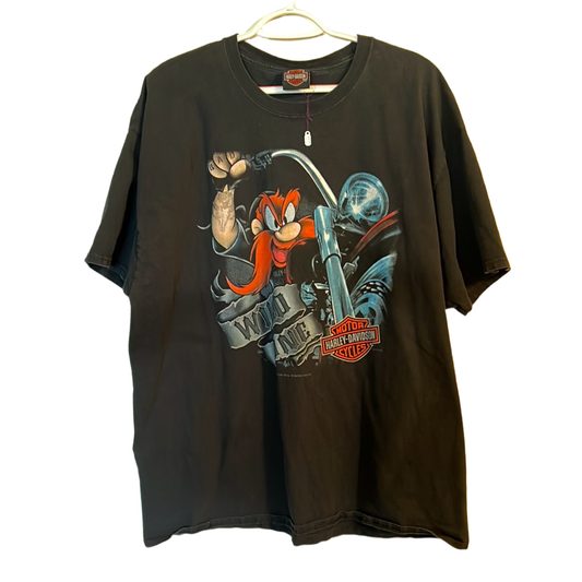 Yosemite Sam “wild one” Harley Davidson T-shirt