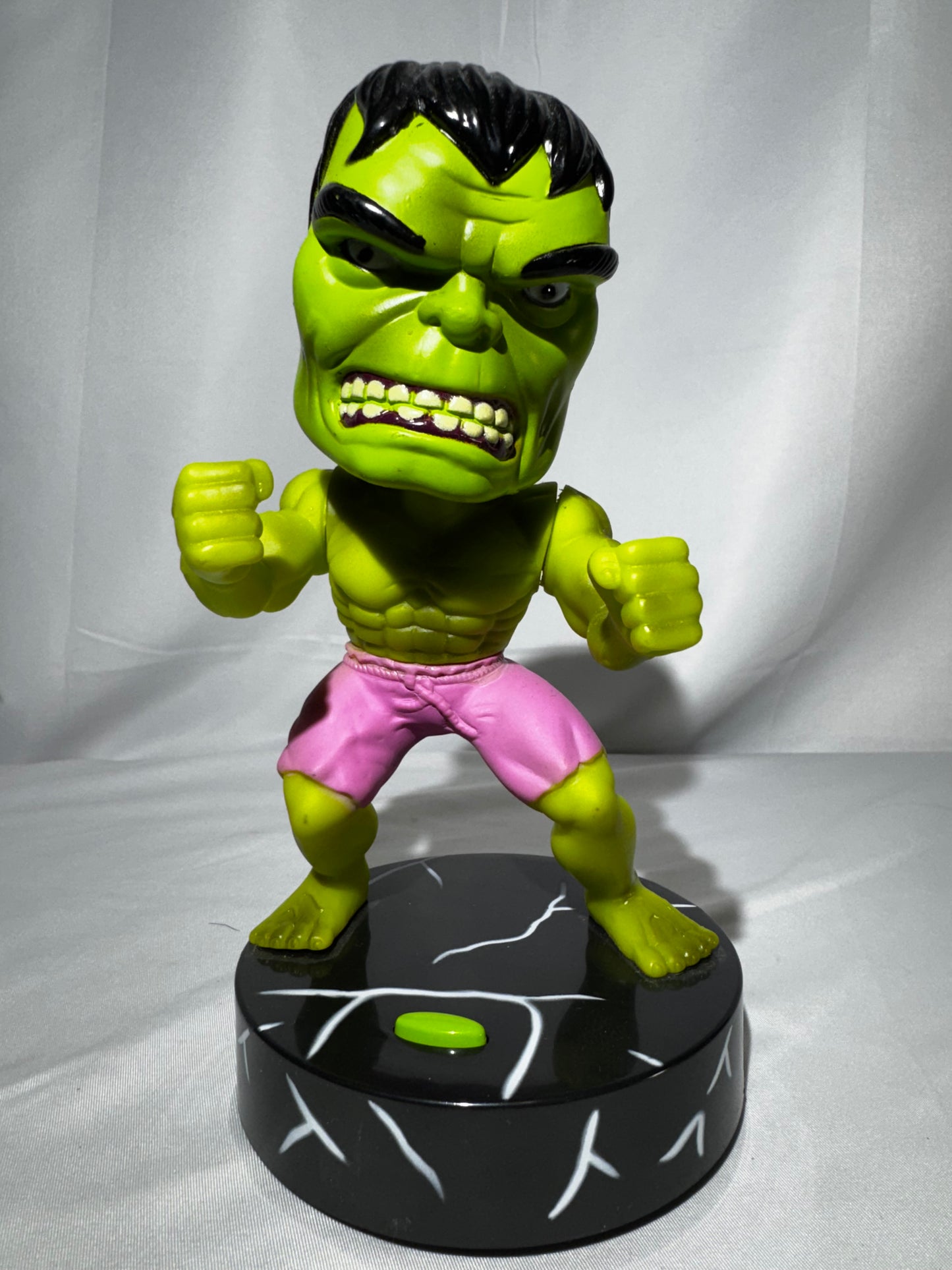 2003 Marvel The Incredible Hulk Bobble Head Lights Sounds Way Out Toys w/ Box