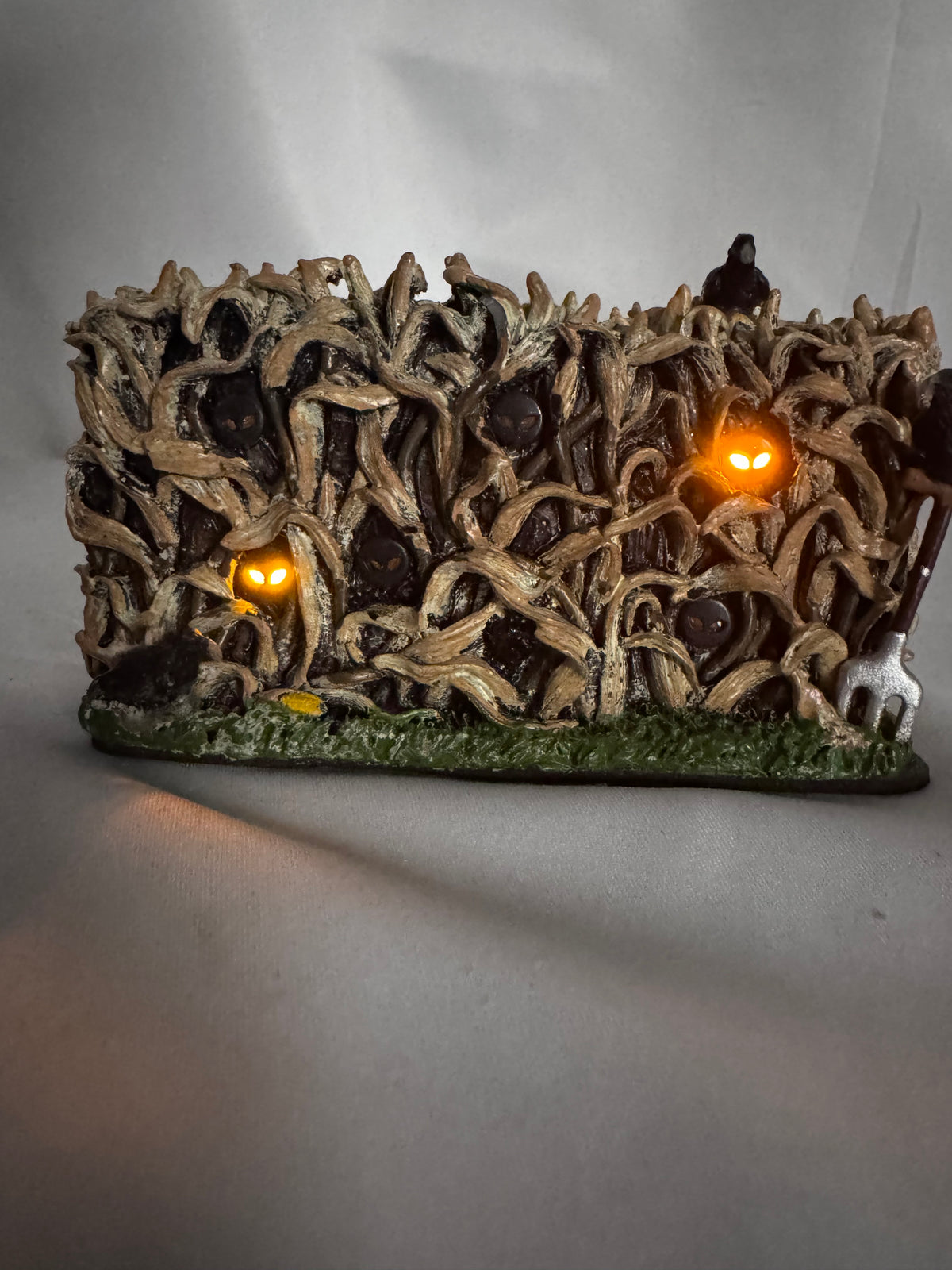 Lemax Spooky Town “Creepy Corn Row” Lighted Accessory #74585