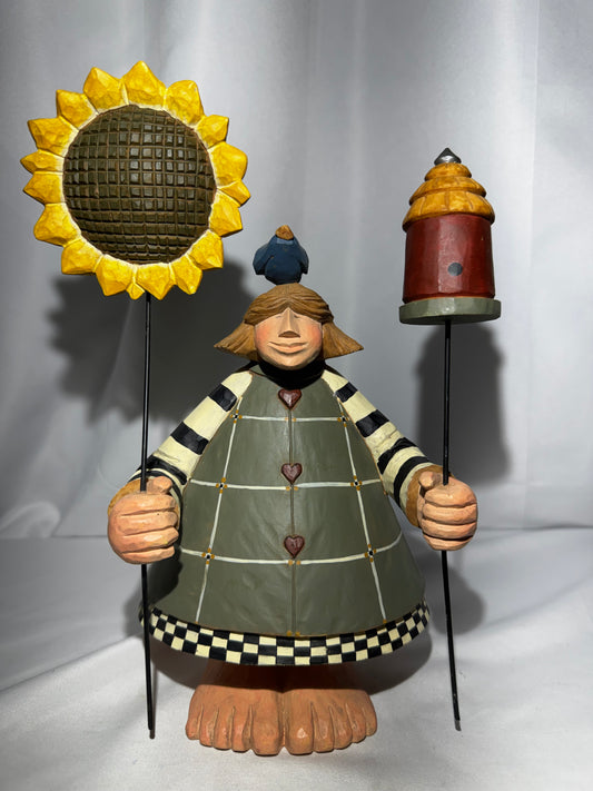 Williraye Studio Farmer’s Market Birdie Haven WW7602 2003 Folk Art Figurine