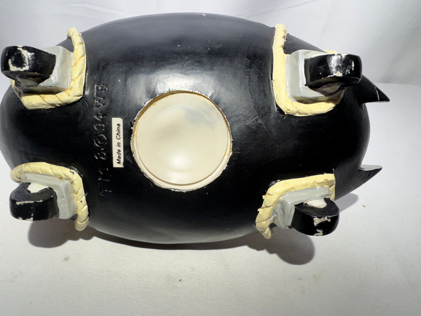 Vintage 1994 Warner Bros Marvin the Martian Ceramic Coin Bank – Spaceship w/ K-9