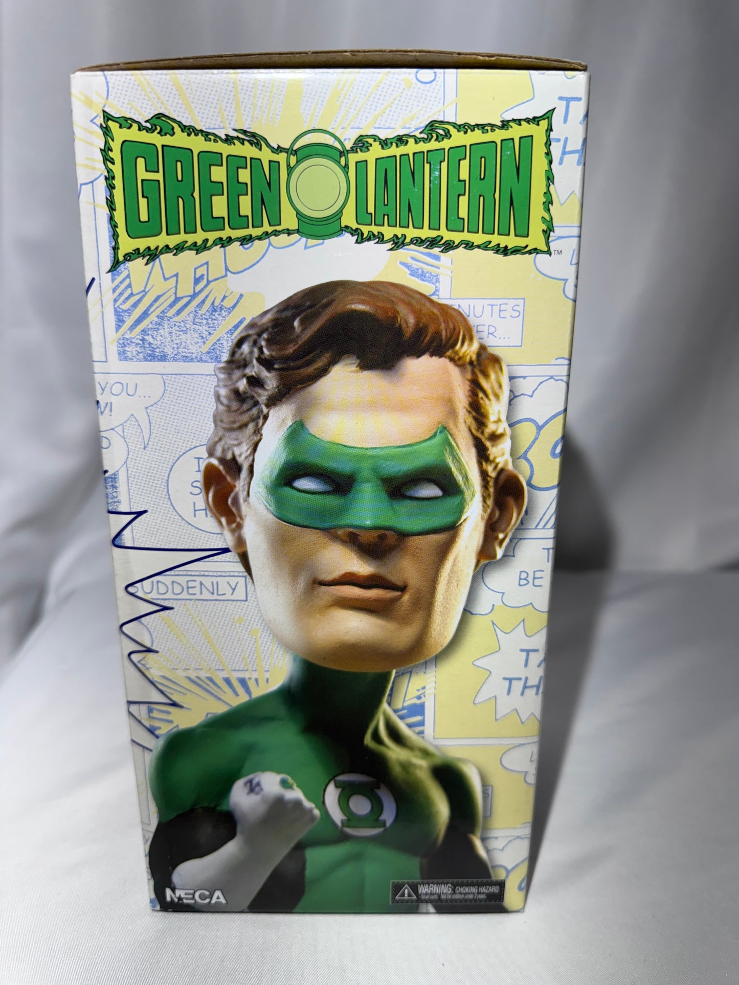 NECA DC Comics Green Lantern Hal Jordan Head Knocker 8” Bobblehead 2009