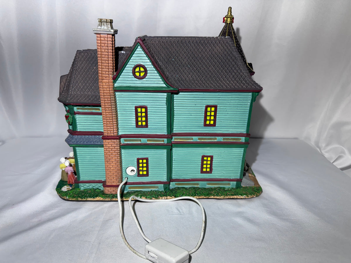 Lemax 12 Days of Christmas Manor #95869 – 2009 Sights & Sounds Collection – Retired Christmas Village -Read