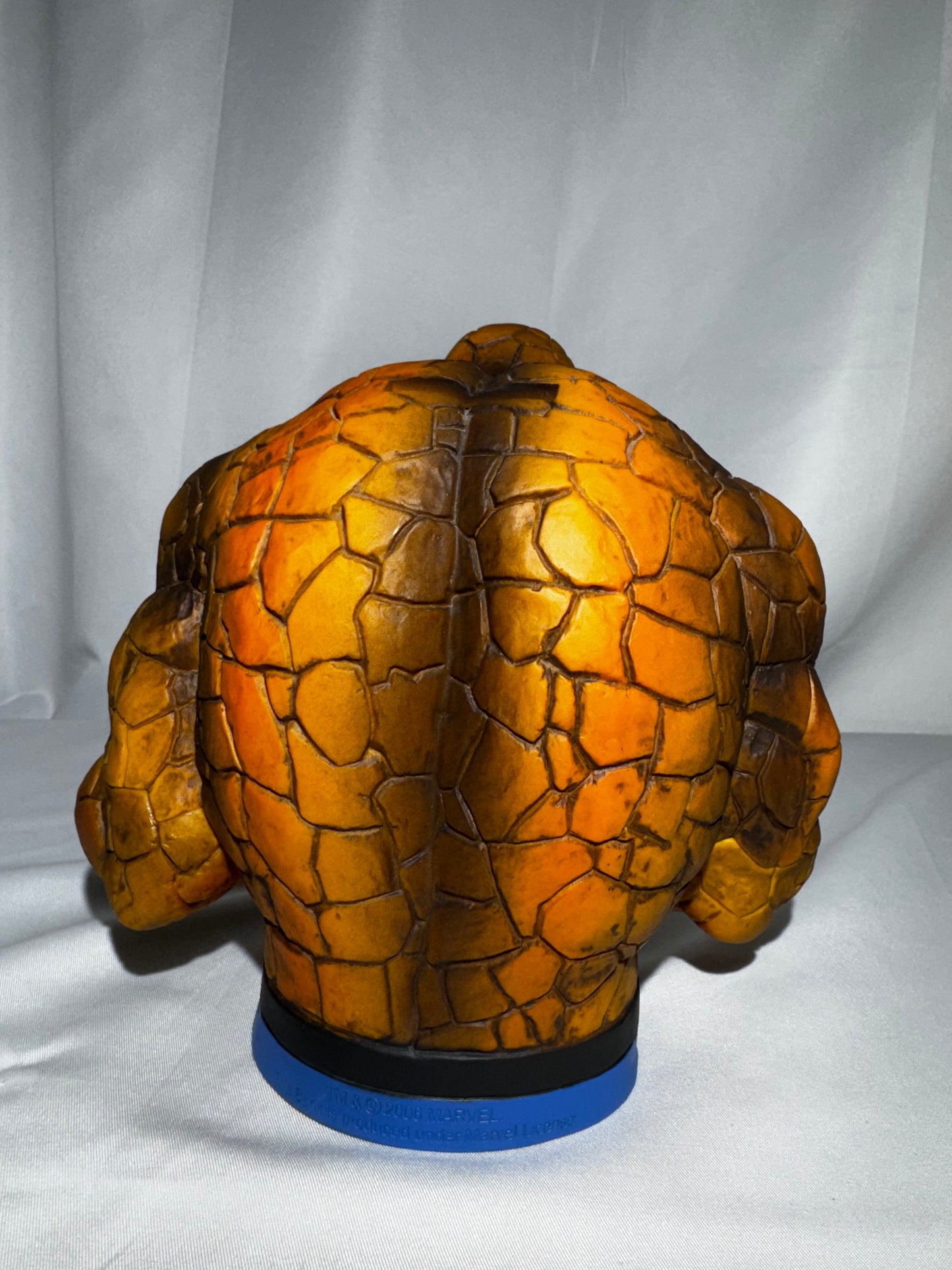 Vintage Marvel The Thing Bust Bank Monogram International Fantastic Four Coin Bank 6.5”