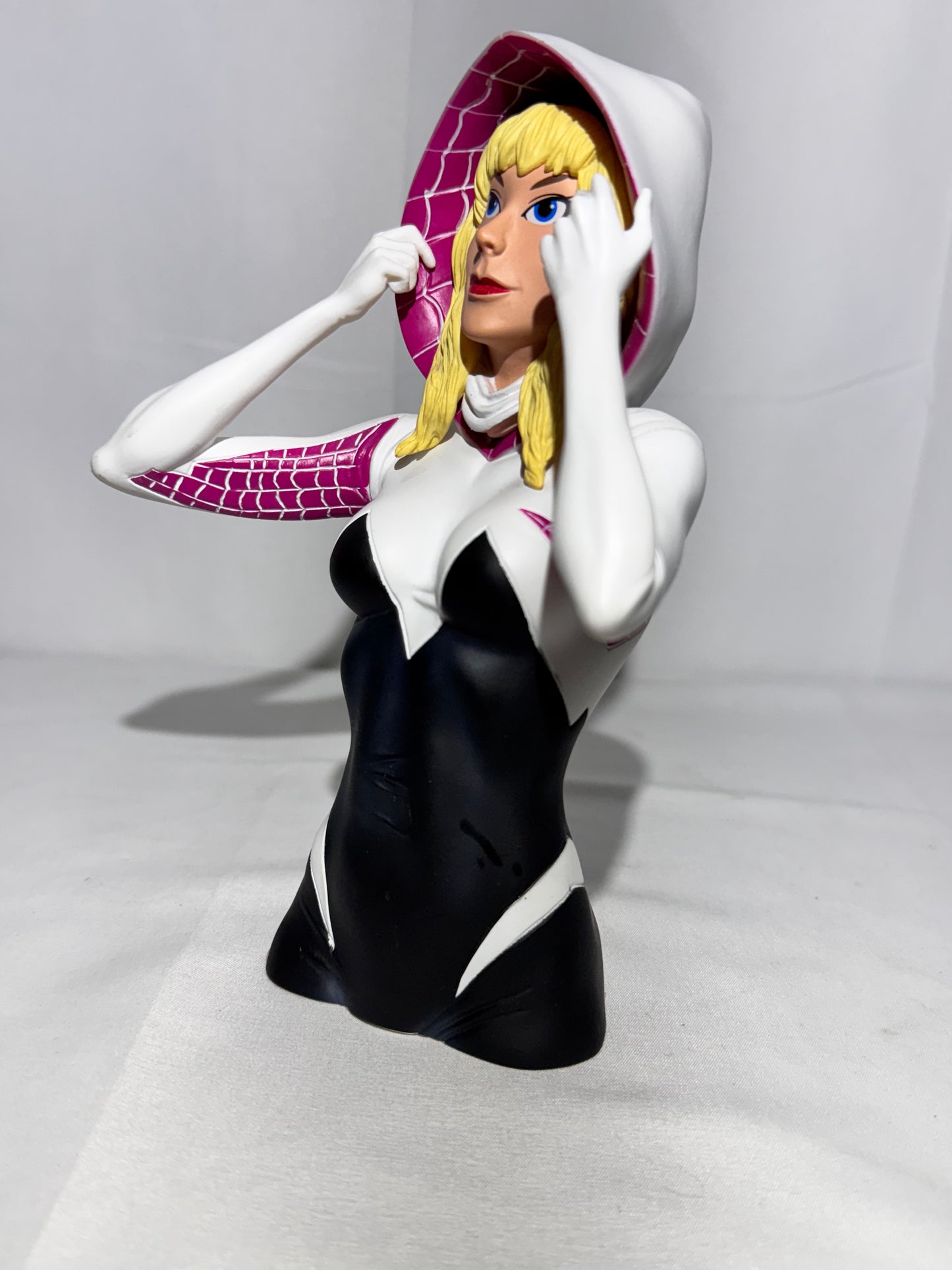 Spider-Gwen Unmasked “PX” Bust Bank – Stock #68491 – Marvel