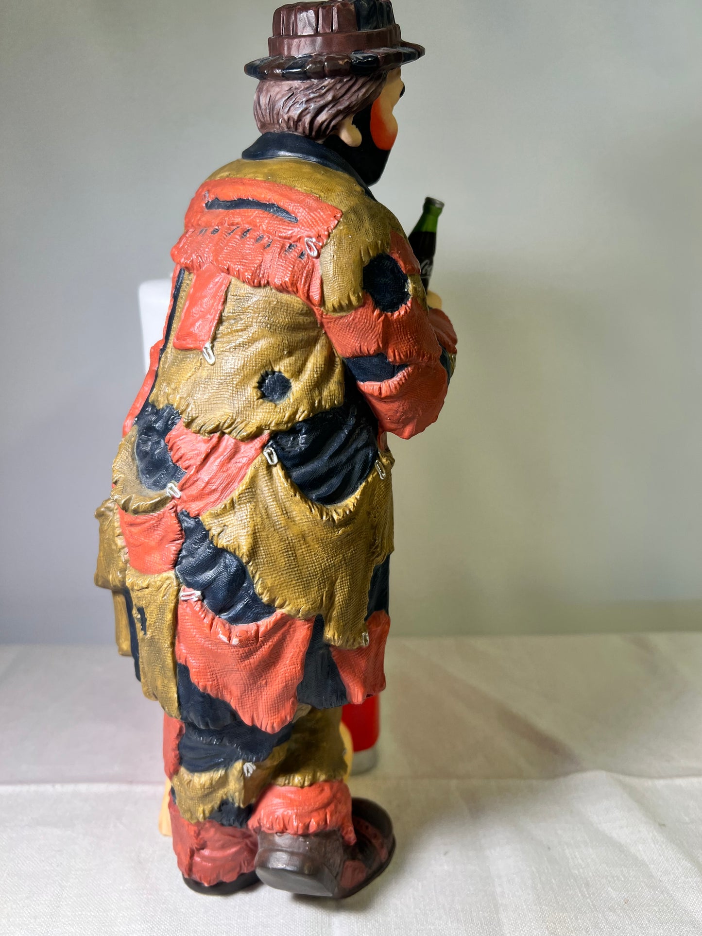 Emmet Kelly-Refresh You Best-sad Hobo clown- Coca-Cola Machine- limited edition 72/5,000 - signed