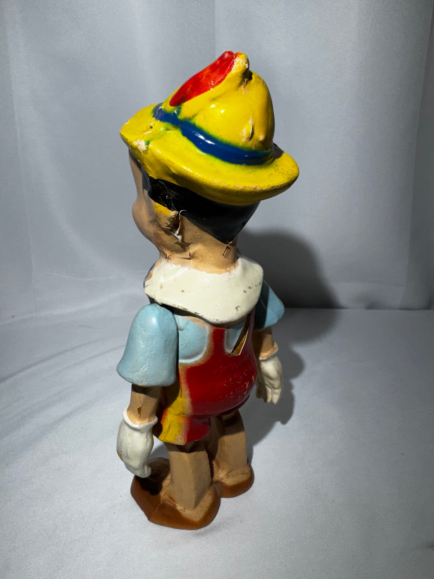 Vintage 1939-40 Walt Disney Pinocchio Composition Doll Original Disney Toy