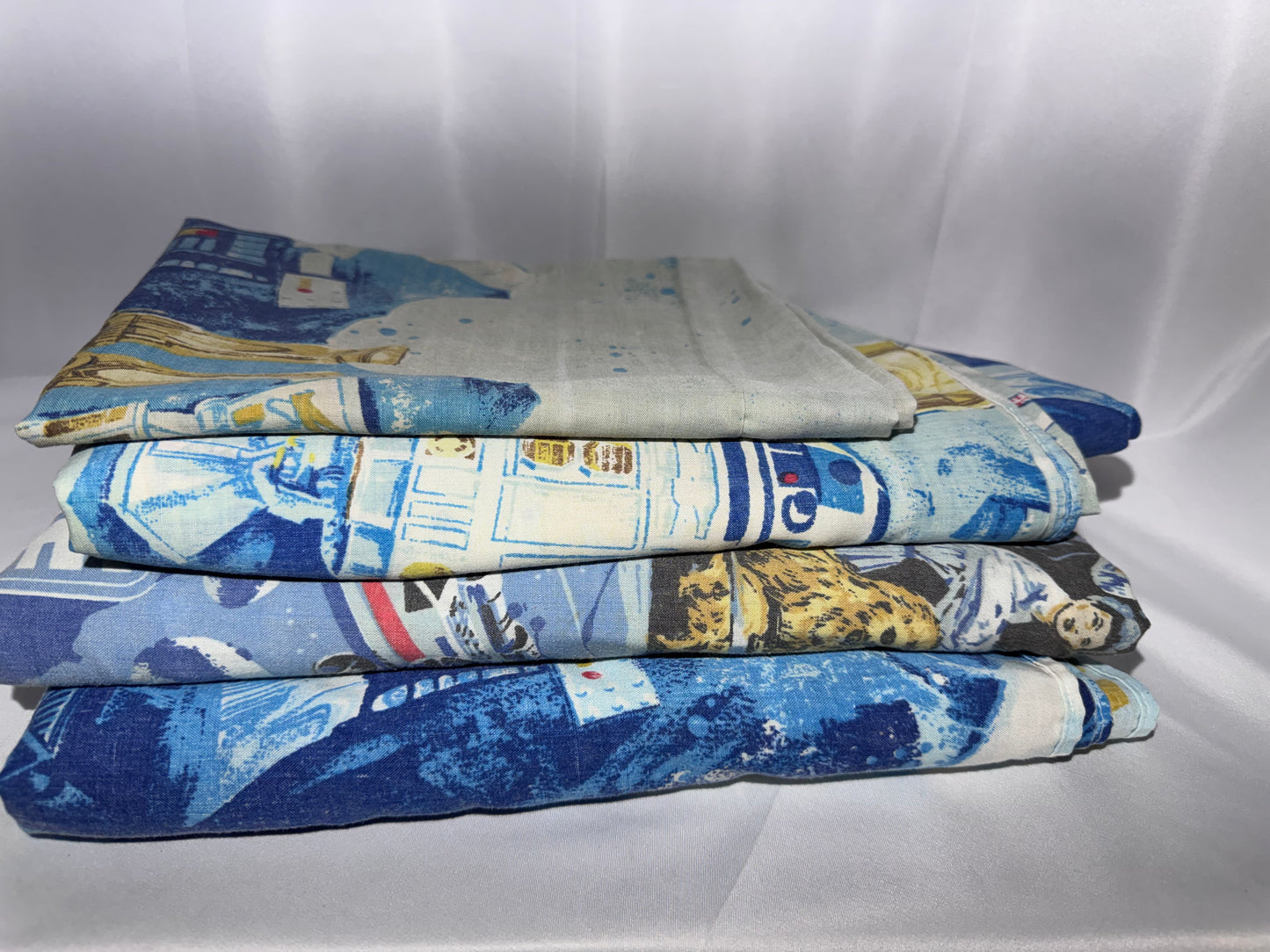 Vintage 1977–1980 Bibb Star Wars Bedding Collection – Sheets & Pillowcase