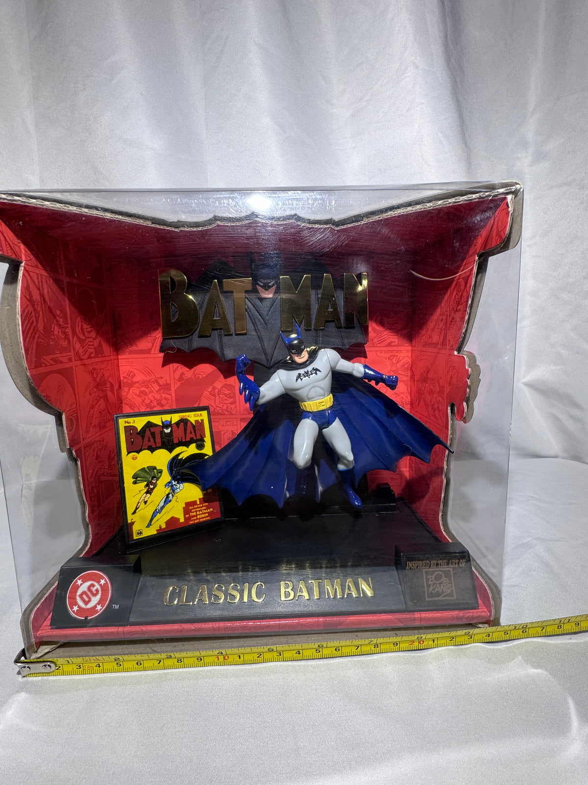 1998 Kenner Bob Kane Classic Batman Edition #2 Action Figure Display Set – Factory Sealed
