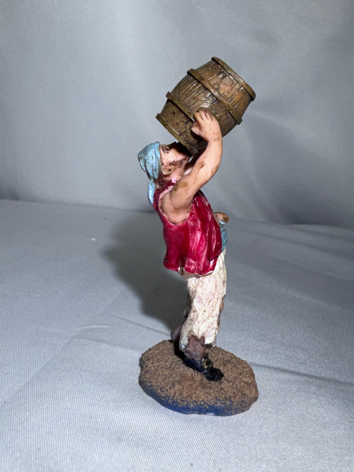 Lemax Spooky Town “A Pirate’s Life” – Pirate Drinking from Barrel – #82497 – RETIRED