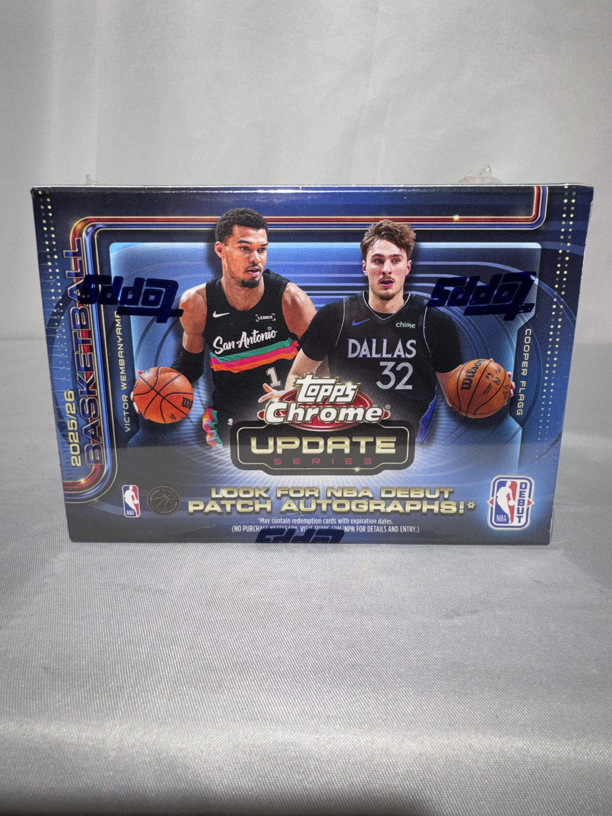 2025-26 Topps Chrome Update Series Basketball Blaster Box 28 total cards– Factory Sealed