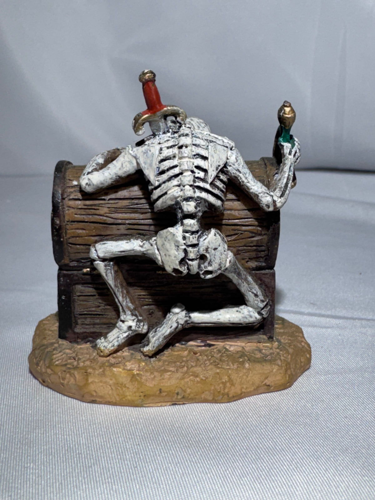 Lemax Spooky Town “Greedy to the End” Figurine — 2008 Retired Halloween Village