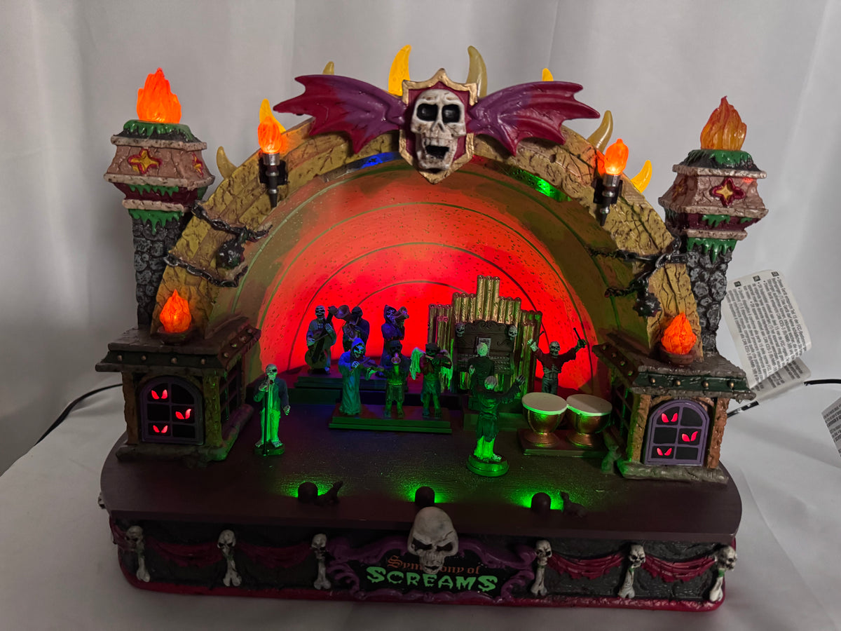 Lemax Spooky Town Symphony of Screams #85303 – 2018 – Animated Halloween Village