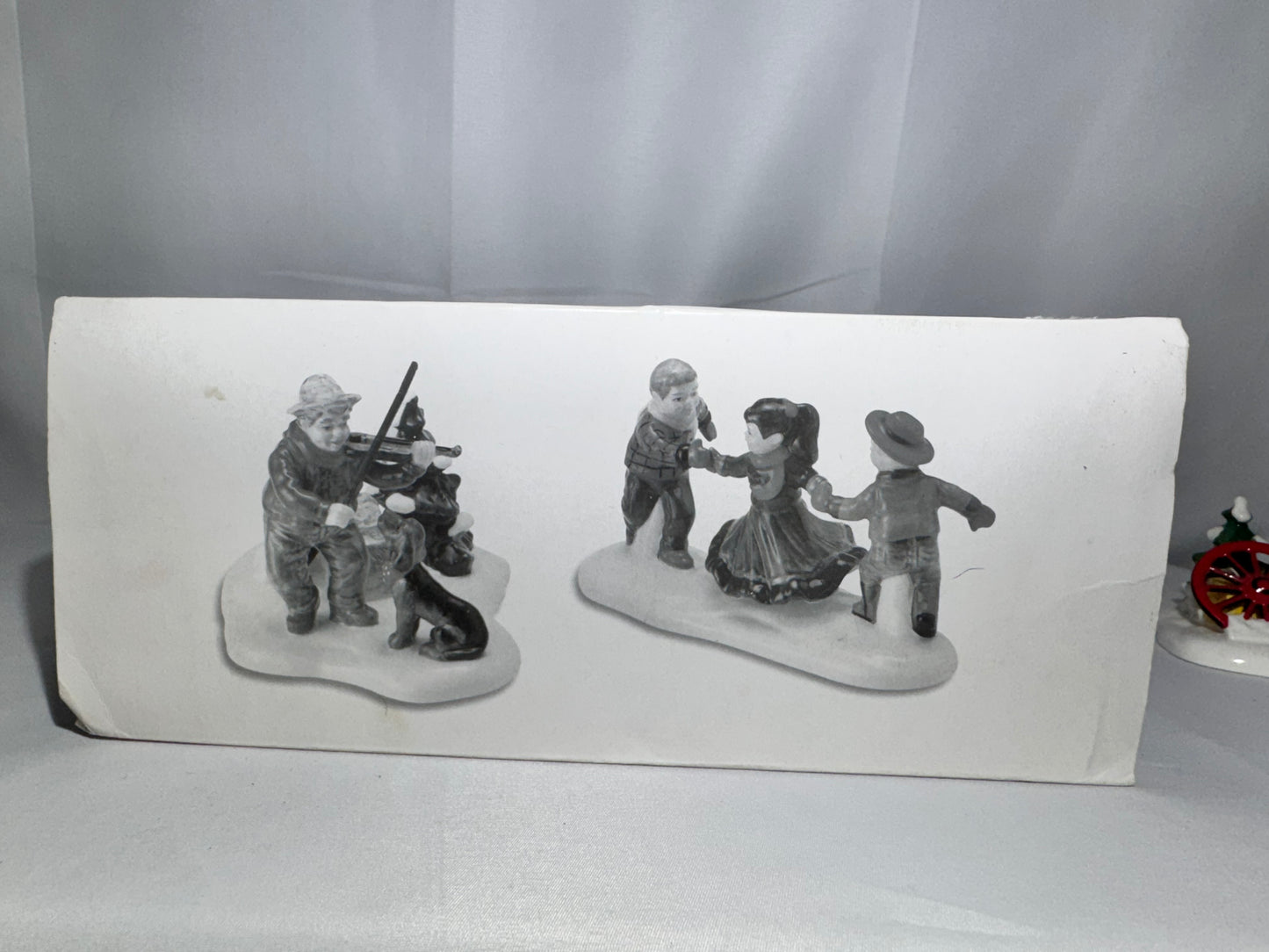 Dept.56 “At the barn dance, It’s Allemande Left” Snow village accessories