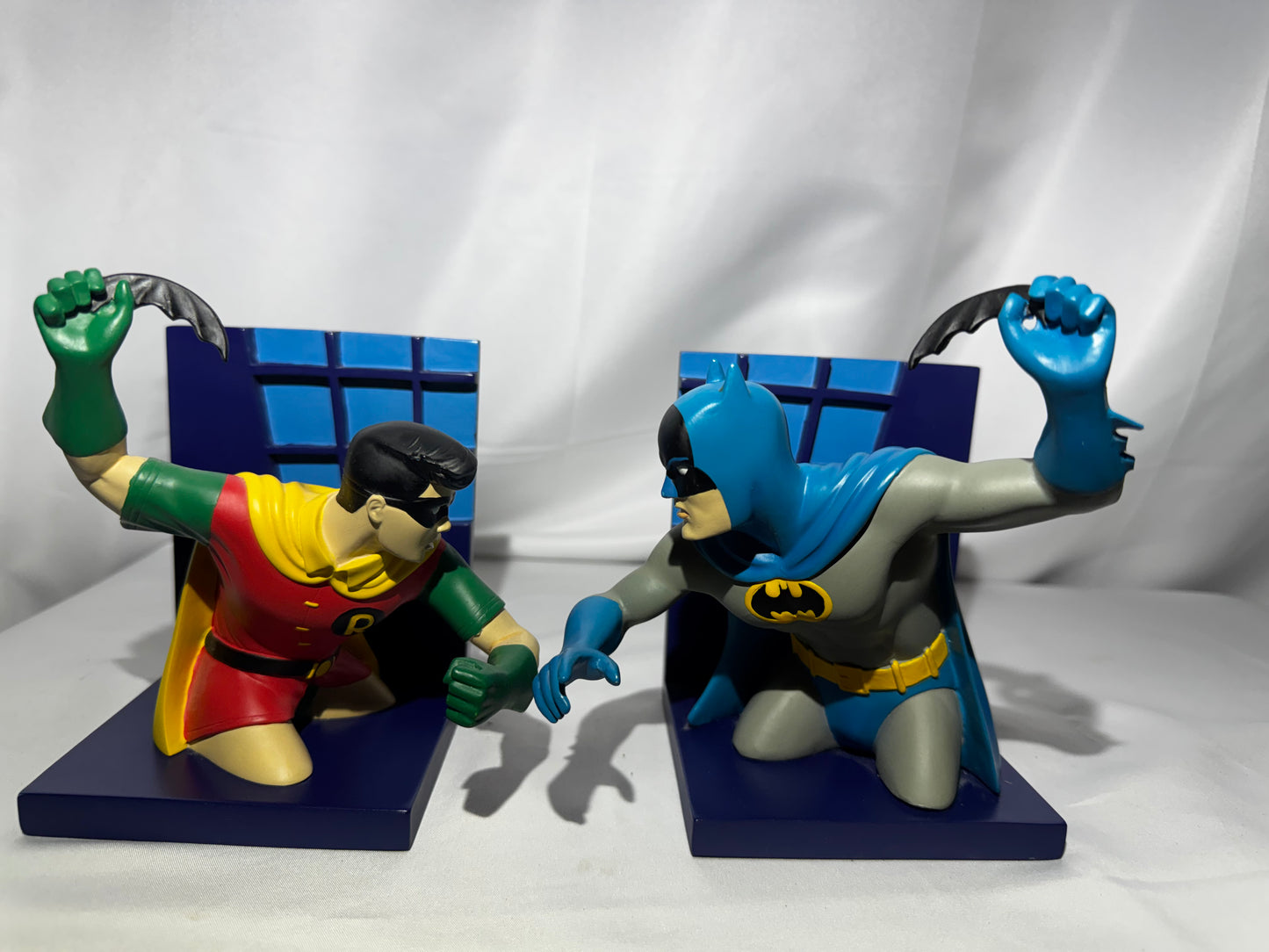 1999 Batman & Robin “Bronze Age” Bookends – Warner Bros. Studio Store Exclusive