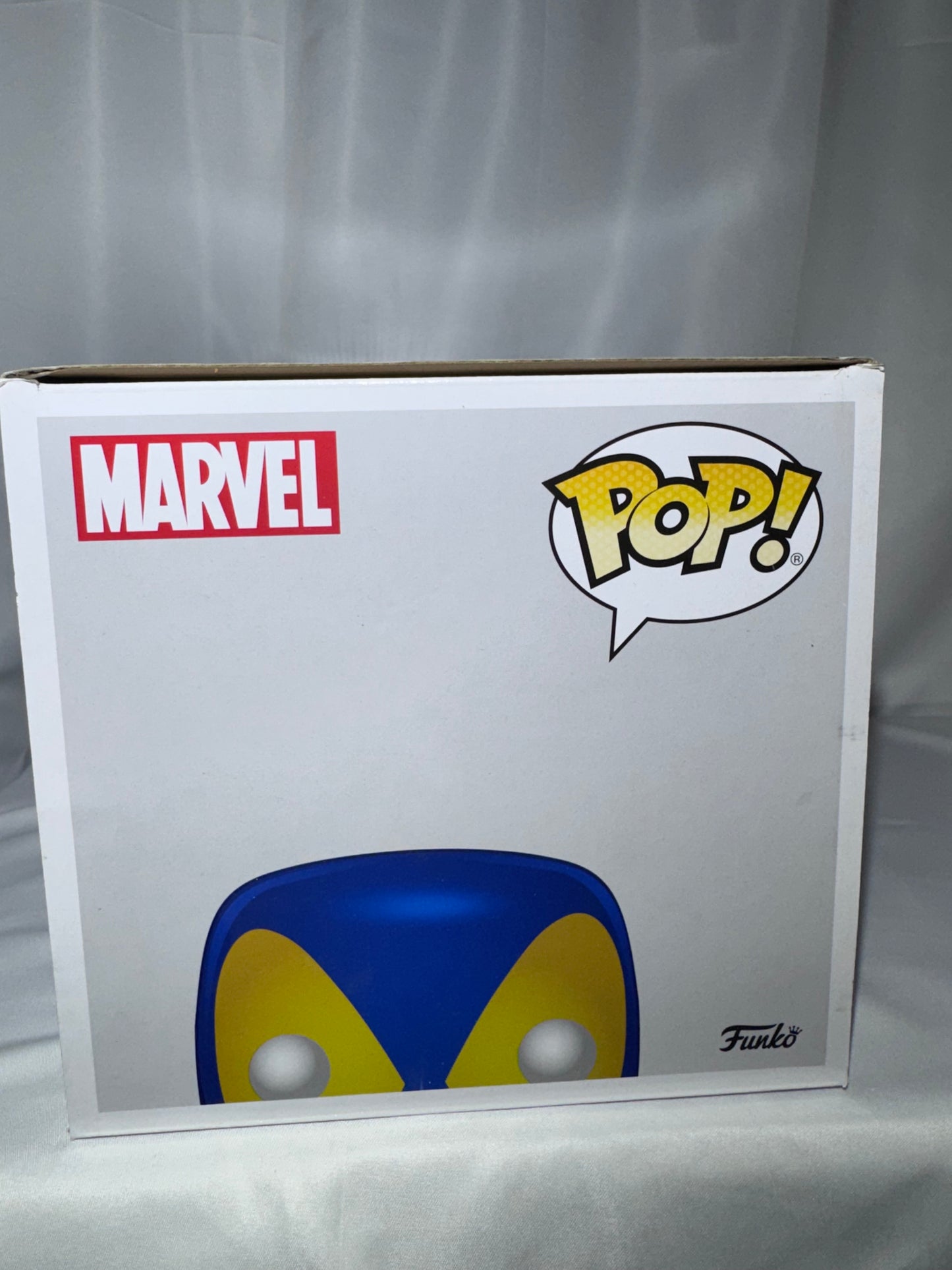 Funko Pop! Marvel Deadpool 10” #548 Blue & Yellow X-Men Walmart Exclusive