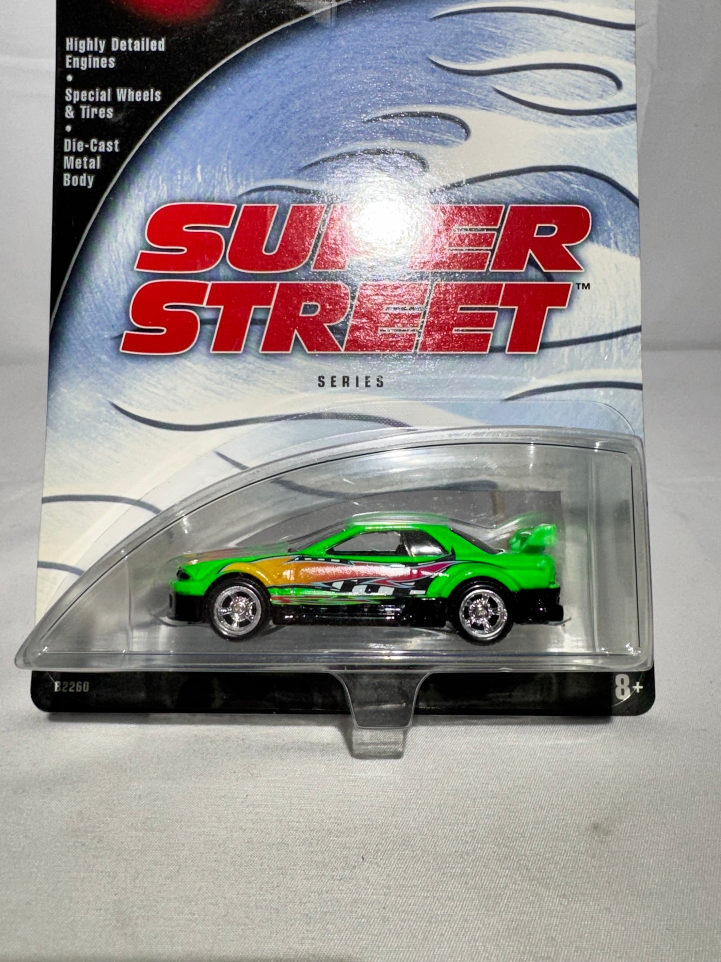 Hot Wheels Super Street Series – Nissan Skyline 1/4 B2260 -Mattel 2002