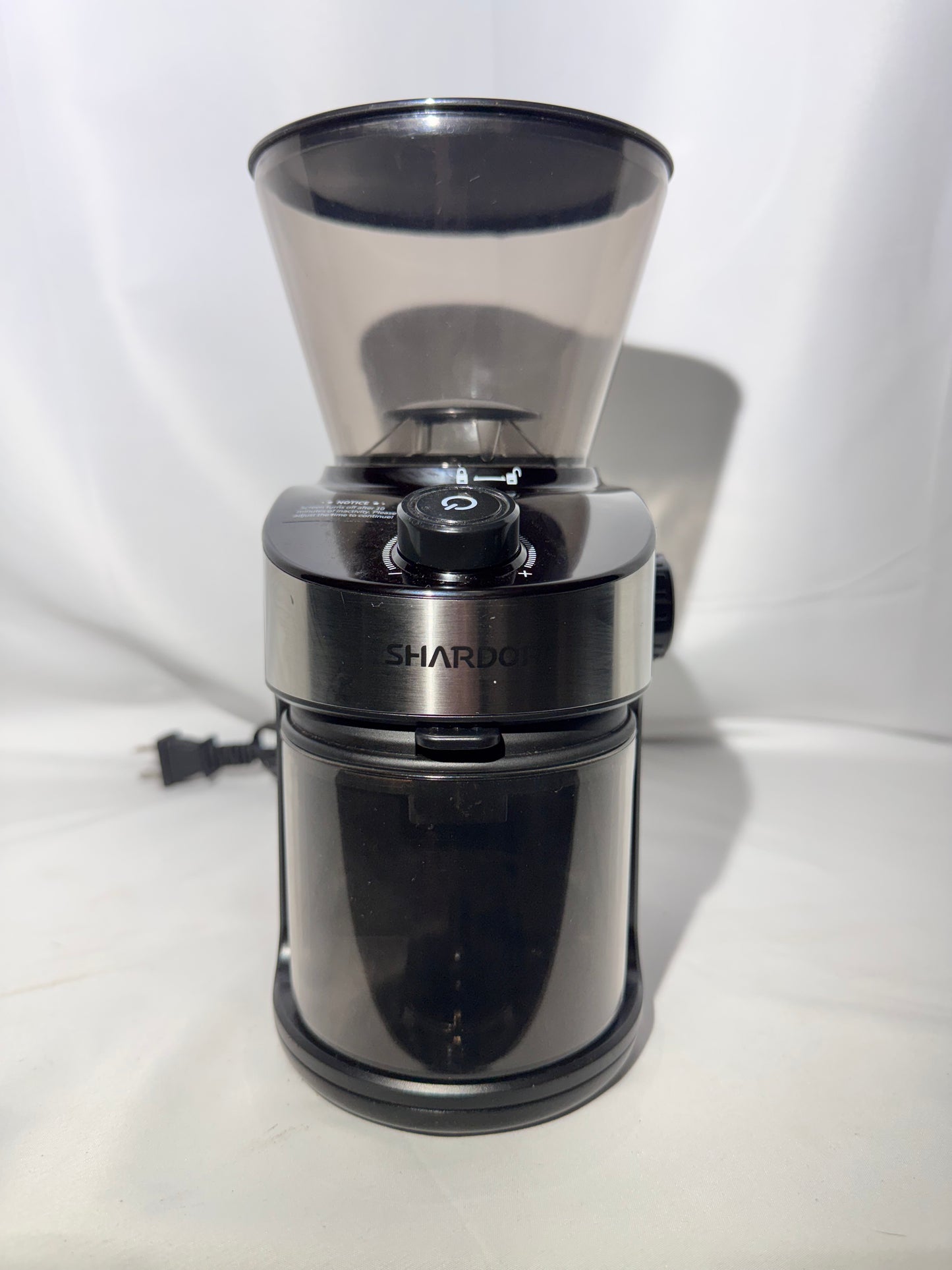 Shardor Electric Burr Coffee Grinder – Model CG836B (Previously Owned)