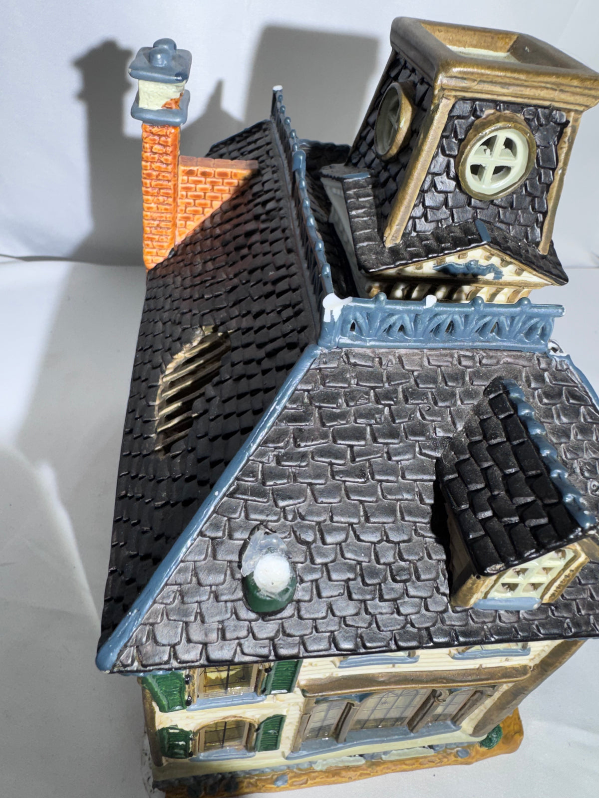 Lemax Spooky Town Greaves Manor #05473 – 2000 Retired Halloween Village Building – Parts/Repair