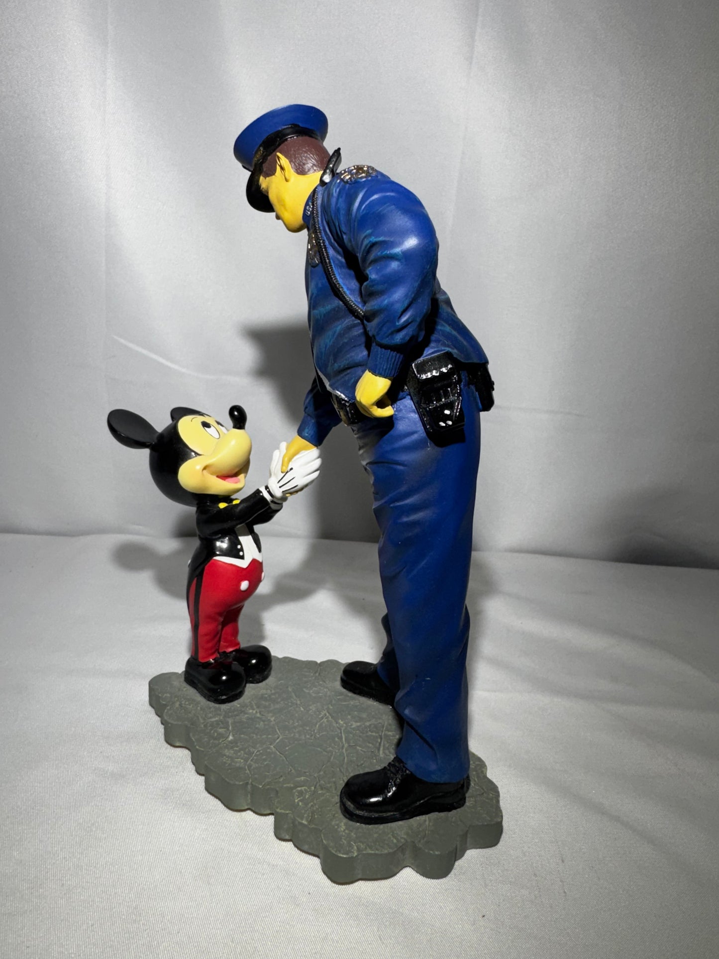 Disney Tribute to Law Enforcement Mickey Mouse Resin Figurine – William Silvers – 8”